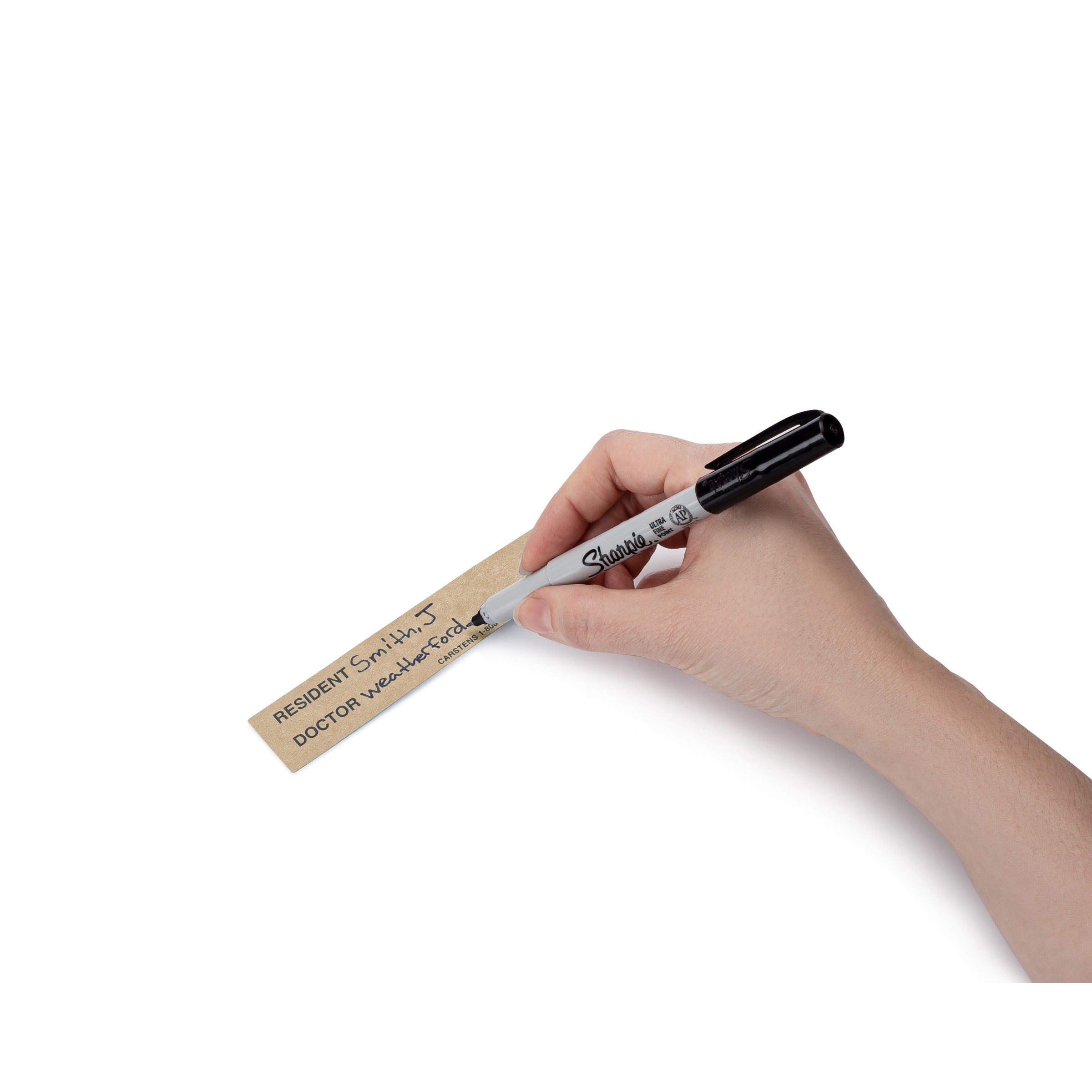 Resident / Doctor Preprinted ID Cards for 1.5 – 4” Ring Binder Spines - Pack of 100