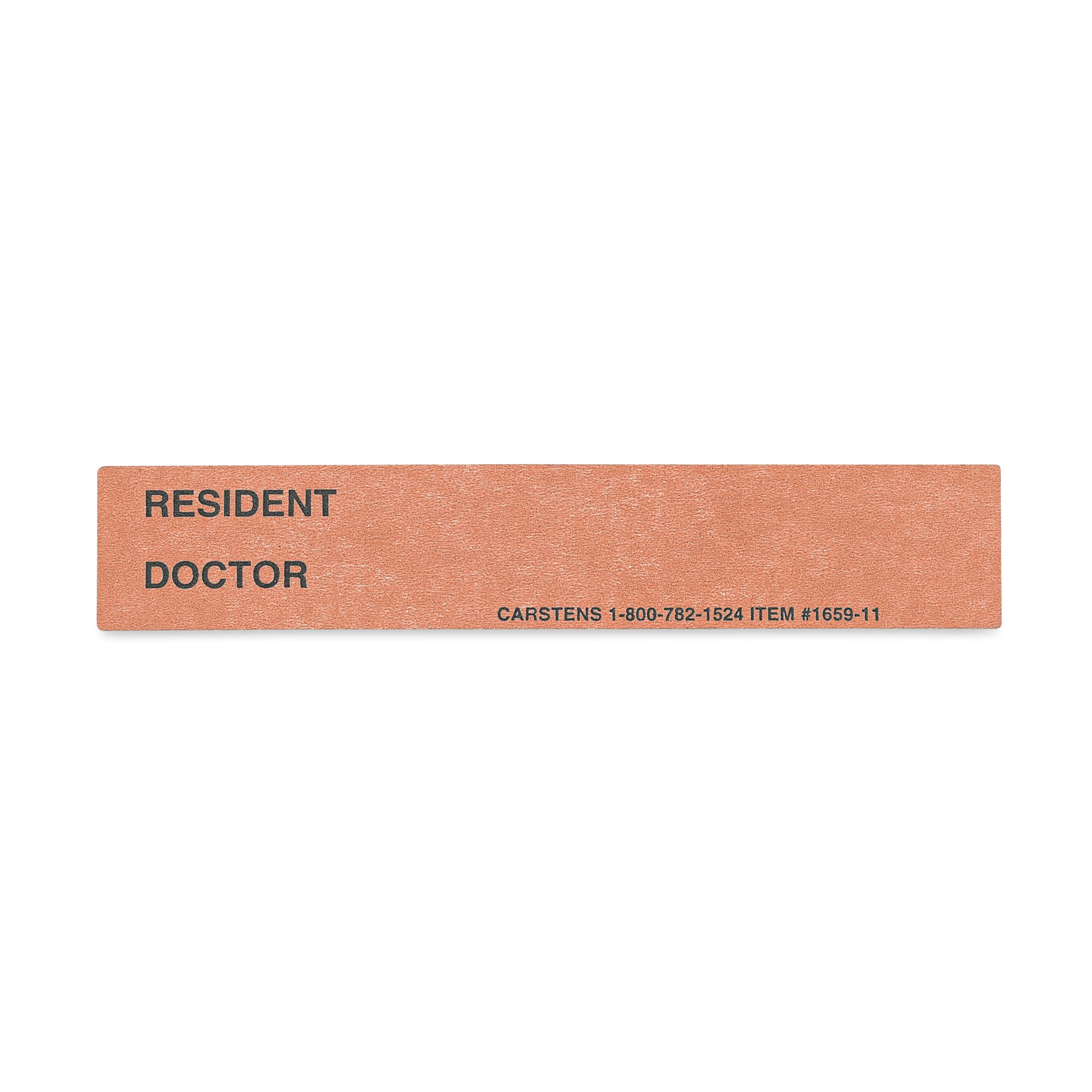 Resident / Doctor Preprinted ID Cards for 1.5 – 4” Ring Binder Spines - Pack of 100