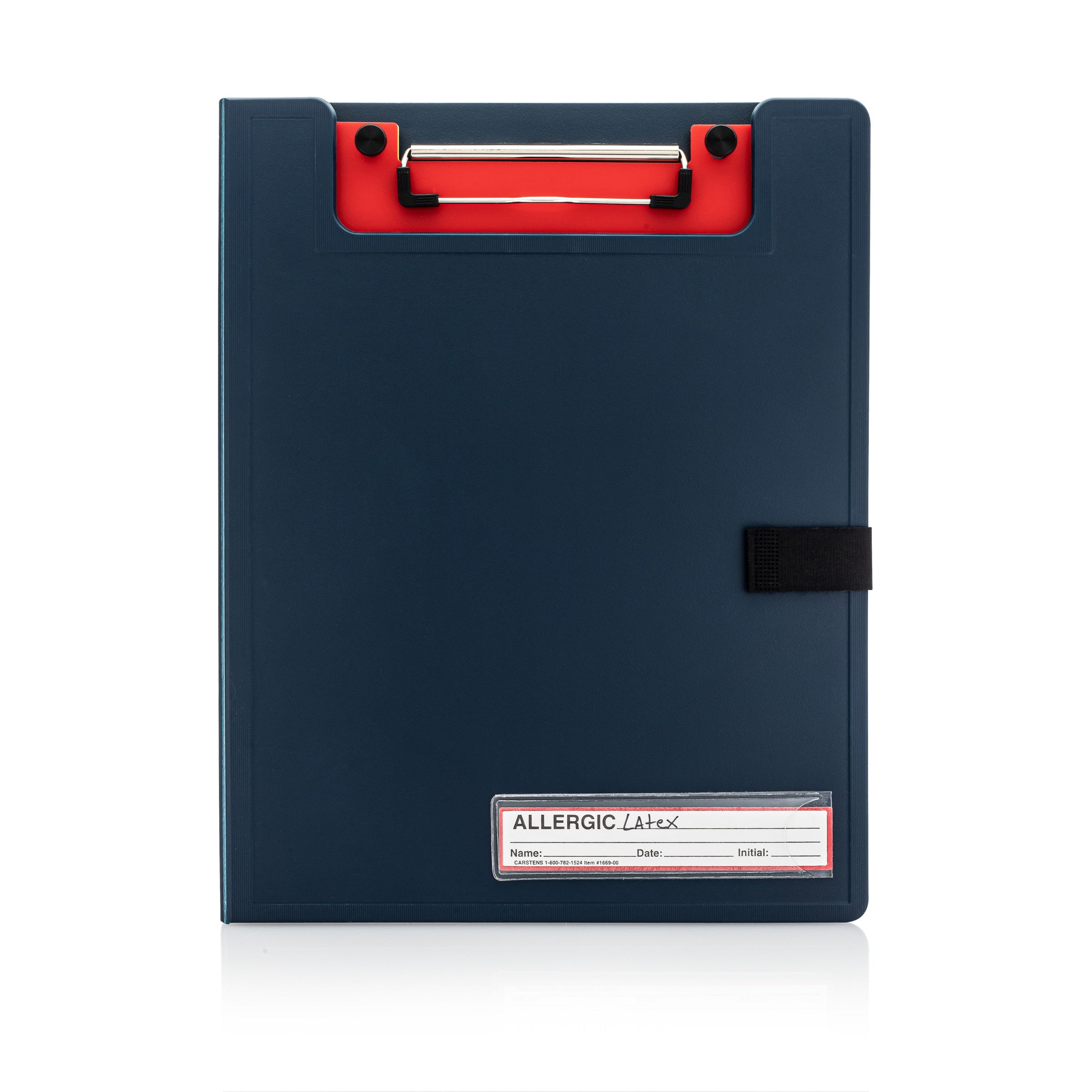 Allergic with Signature Line Alert/Instruction Card, White, W5.25" x H1" (100 pack)