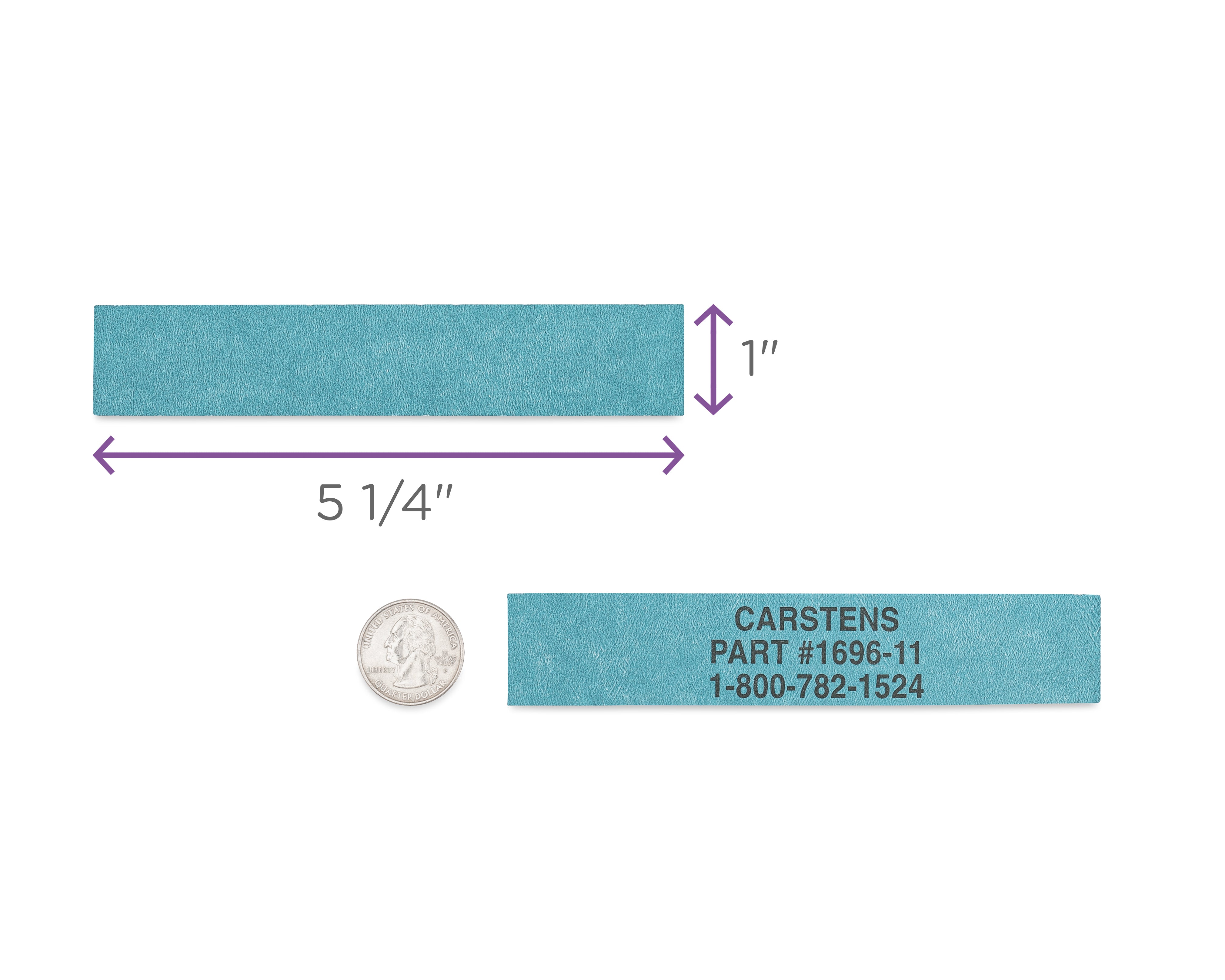 Blank ID Cards for 1.5-4" Ring Binder Spines – Roll of 200