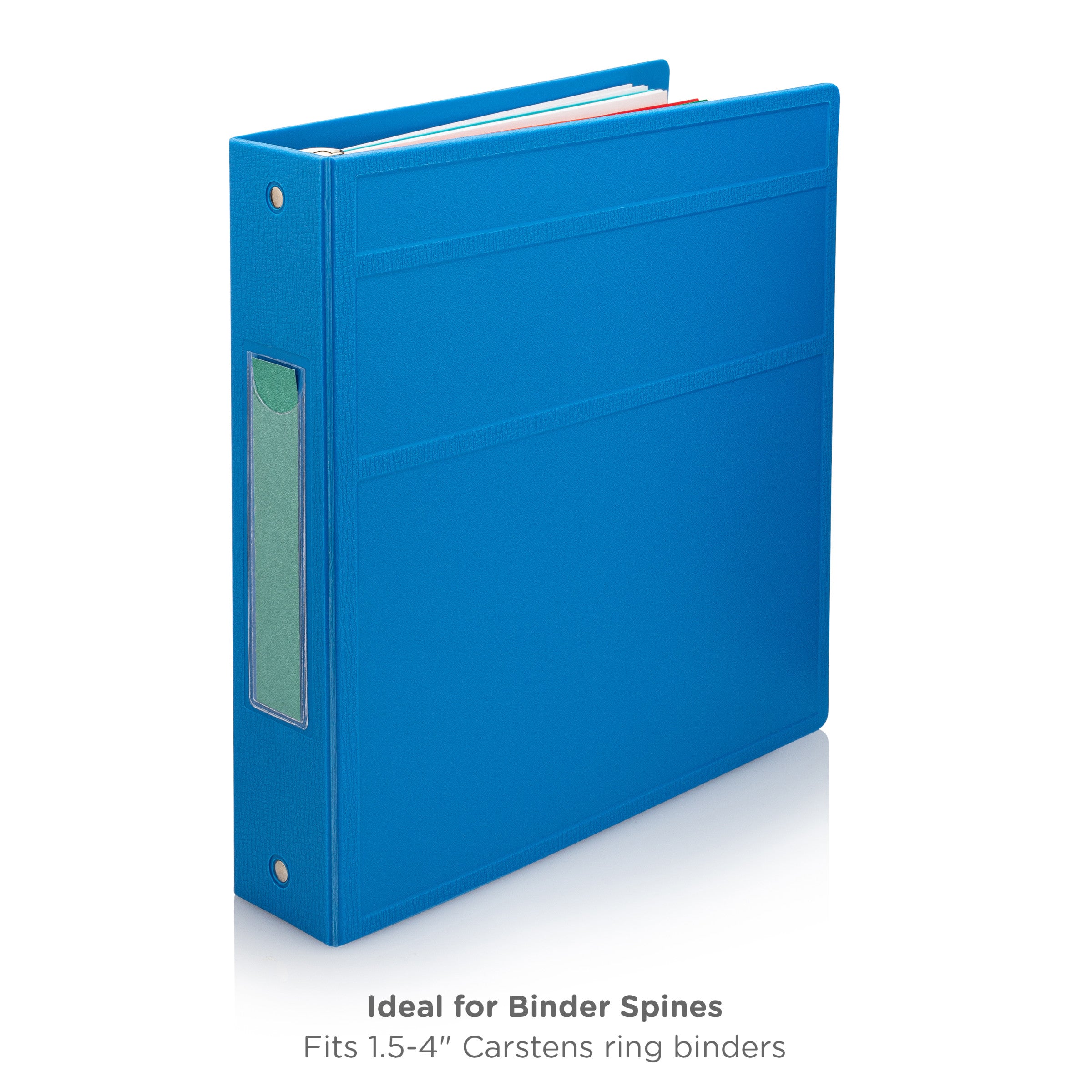 Blank ID Cards for 1.5-4" Ring Binder Spines – Roll of 200