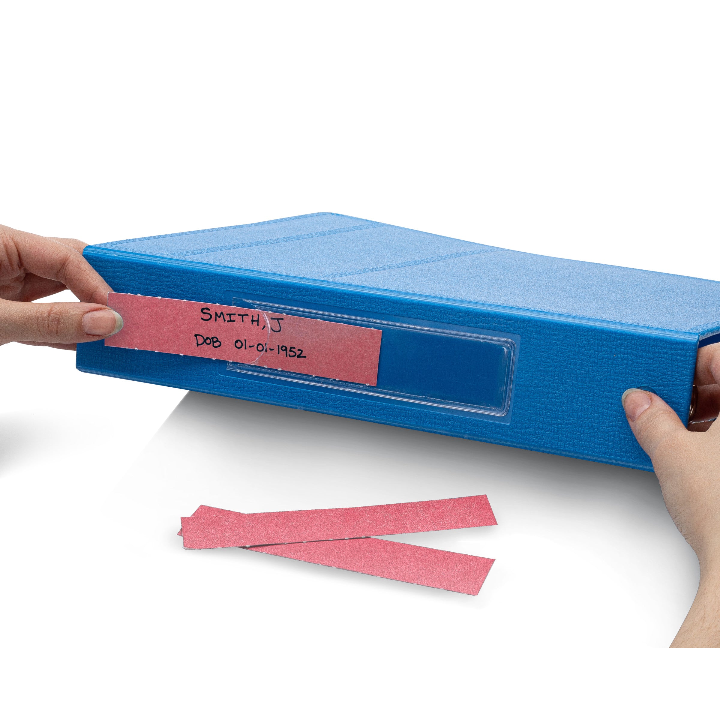 Blank ID Cards for 1" Ring Binder Spines – Pack of 100