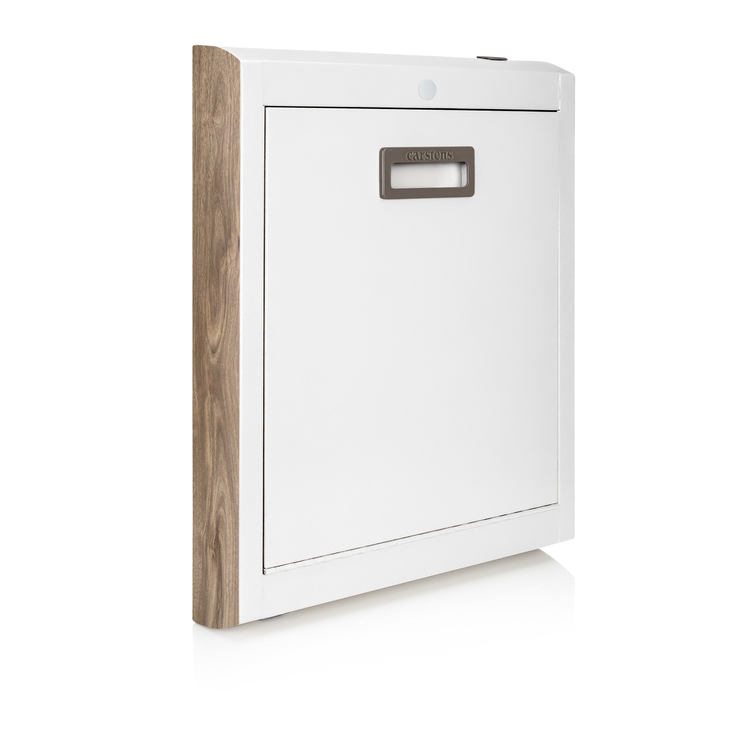 CarePod™ Narrow Wall-Mounted Workstations, 4" Depth, Powder White