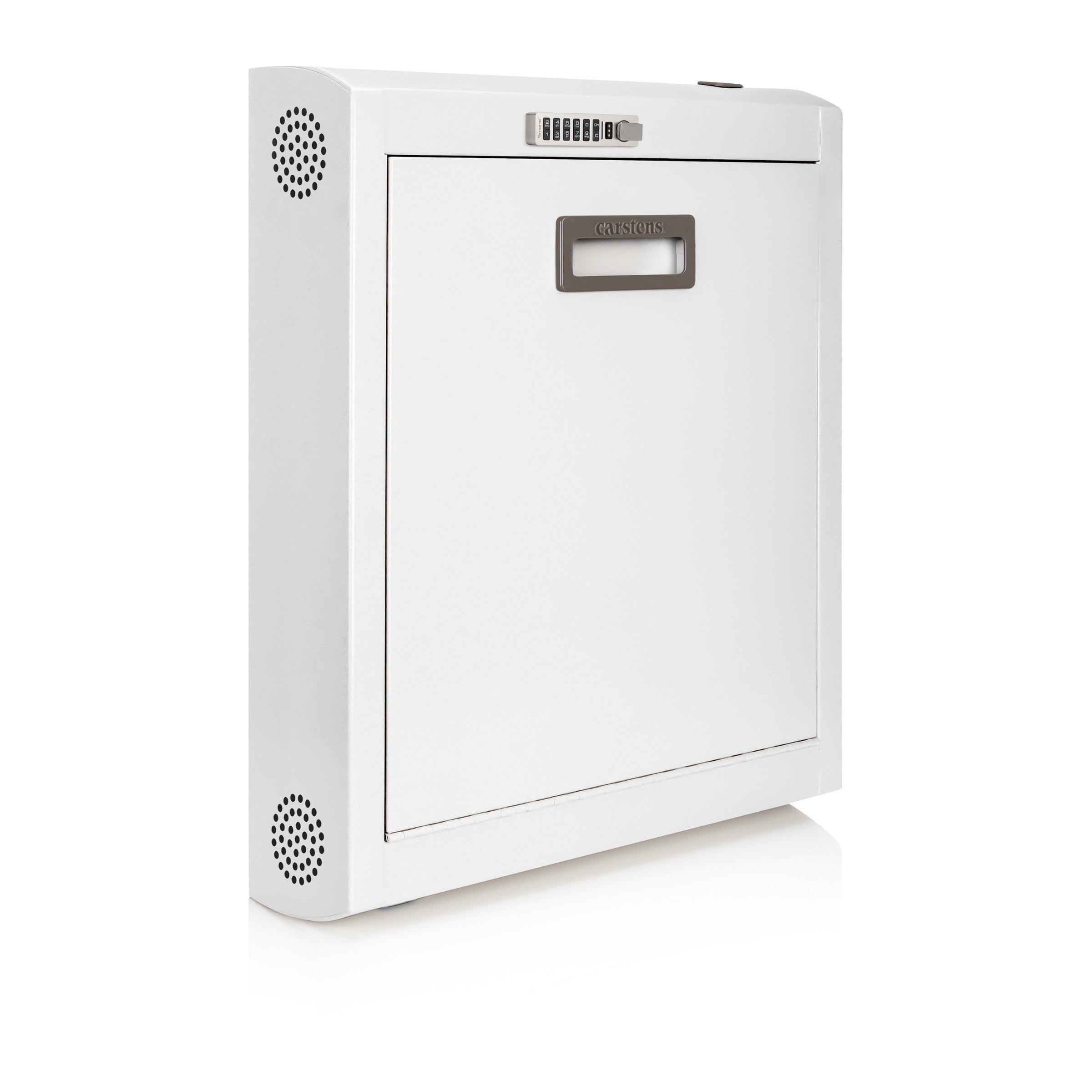 CarePod™ Narrow Wall-Mounted Workstations, 6" Depth, Powder White