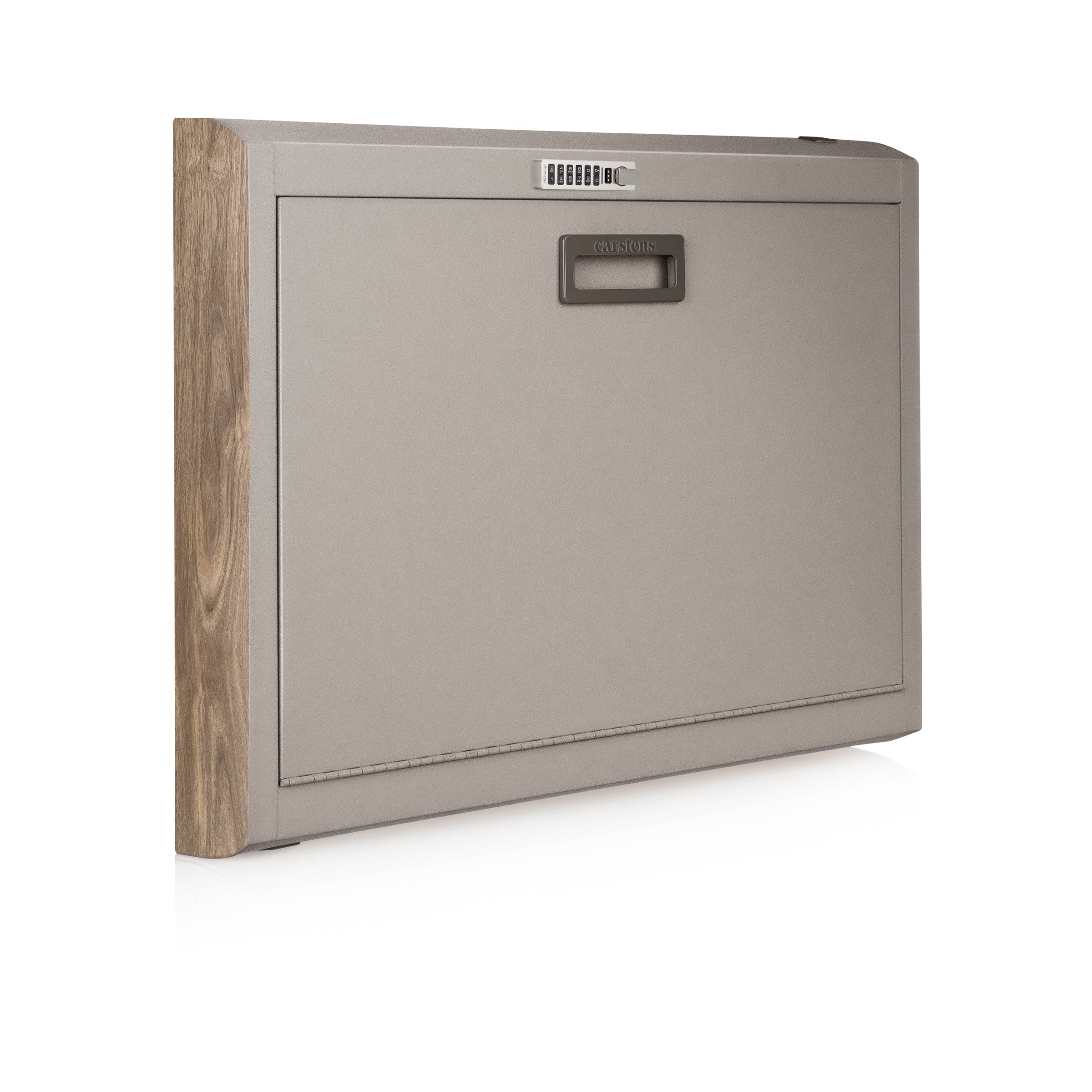 CarePod® Wide 4” Wall-Mounted Workstations with Keyboard Door, River Rock