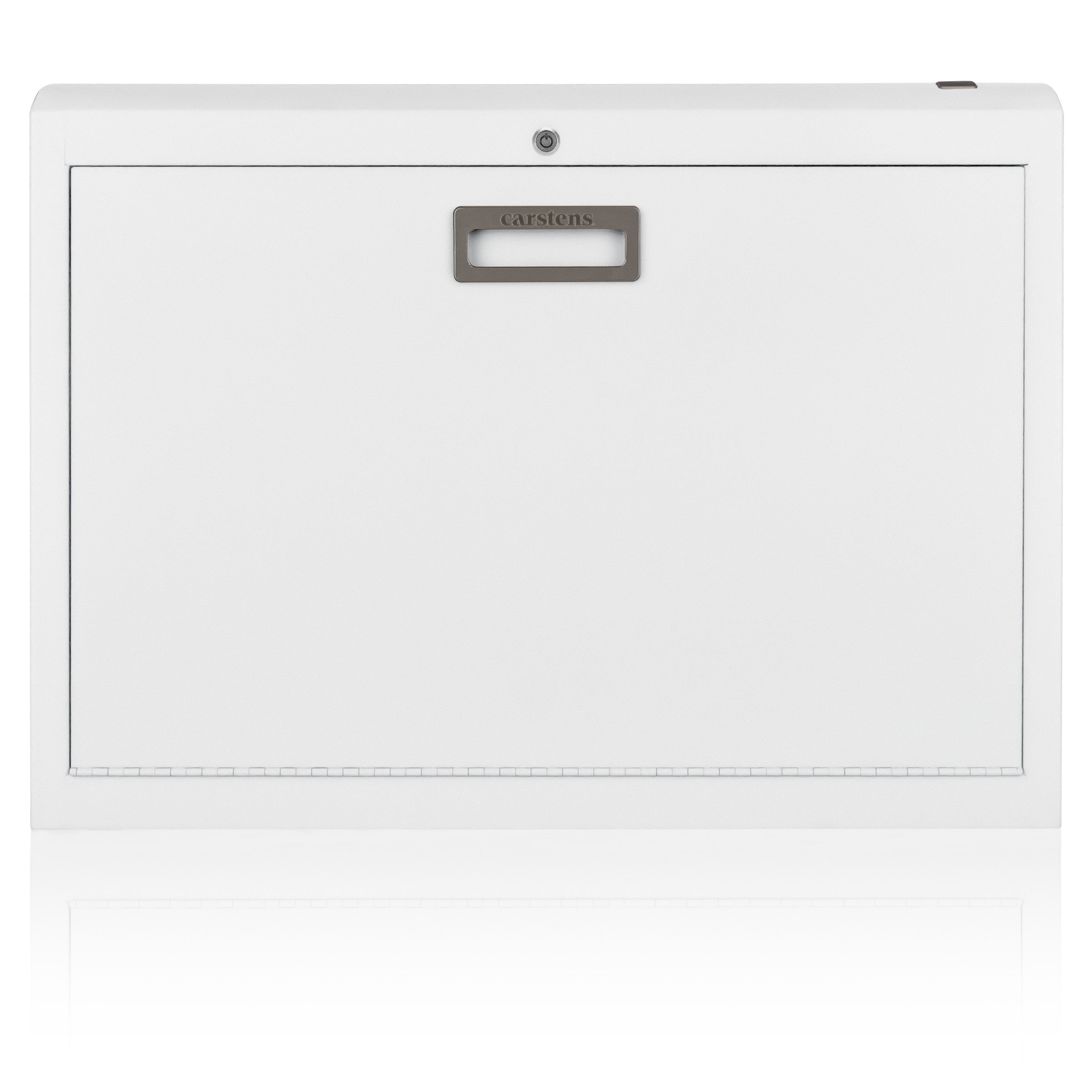 CarePod® Wide 6” Wall-Mounted Workstations with Standard Door, Powder White