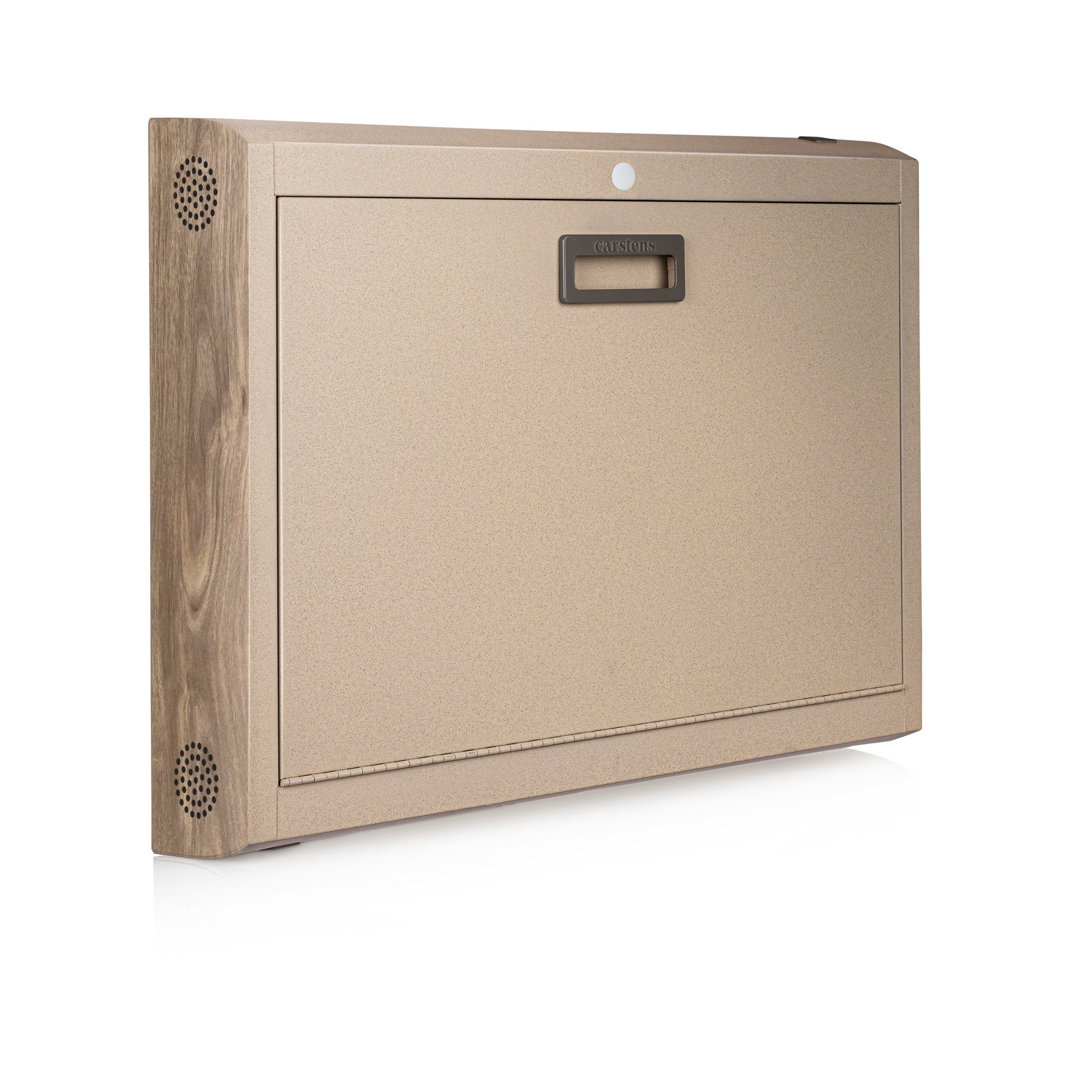 CarePod® Wide 6” Wall-Mounted Workstations with Keyboard Door, Sandstone