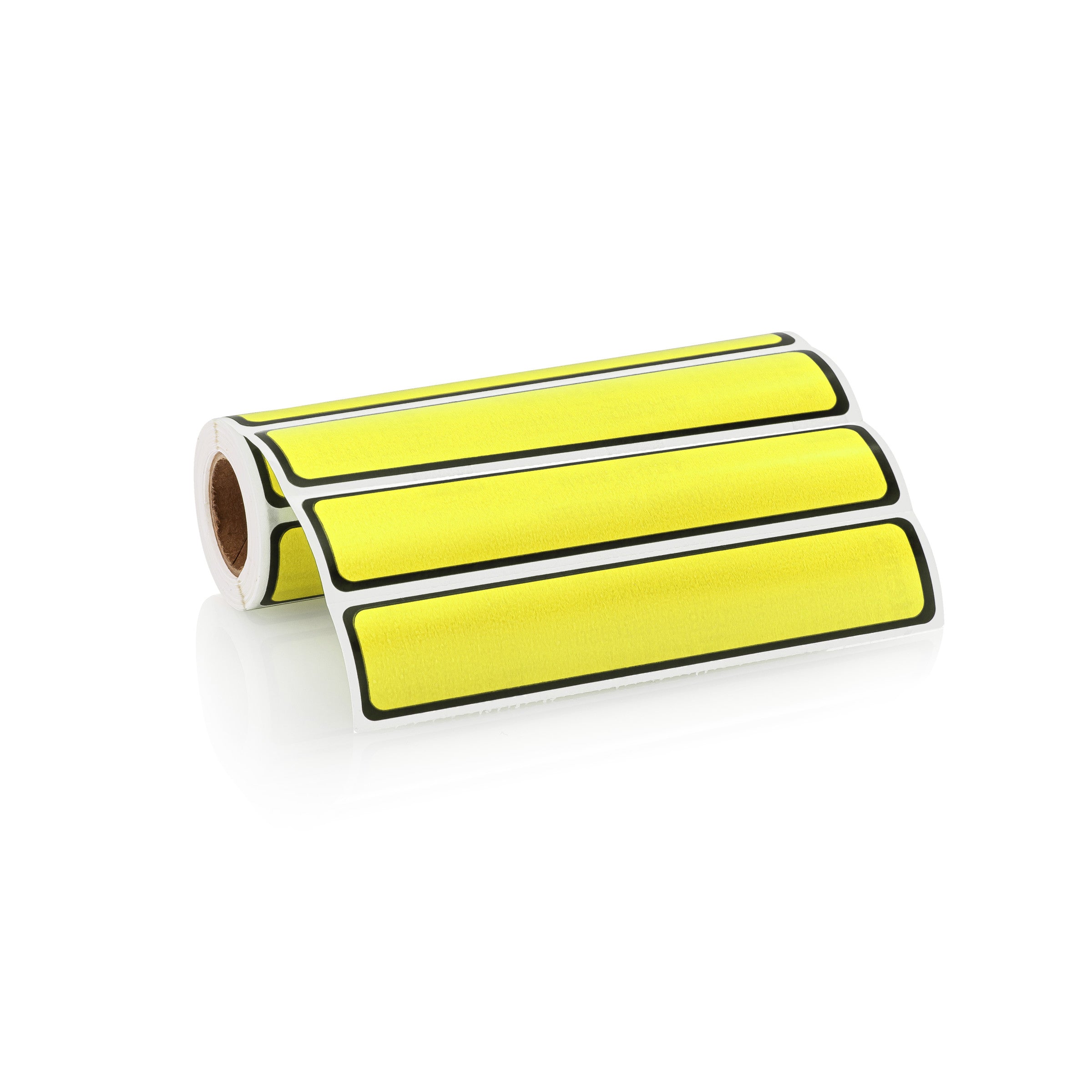 Blank ID Labels for 1" Ring Binder Spines – Roll of 200