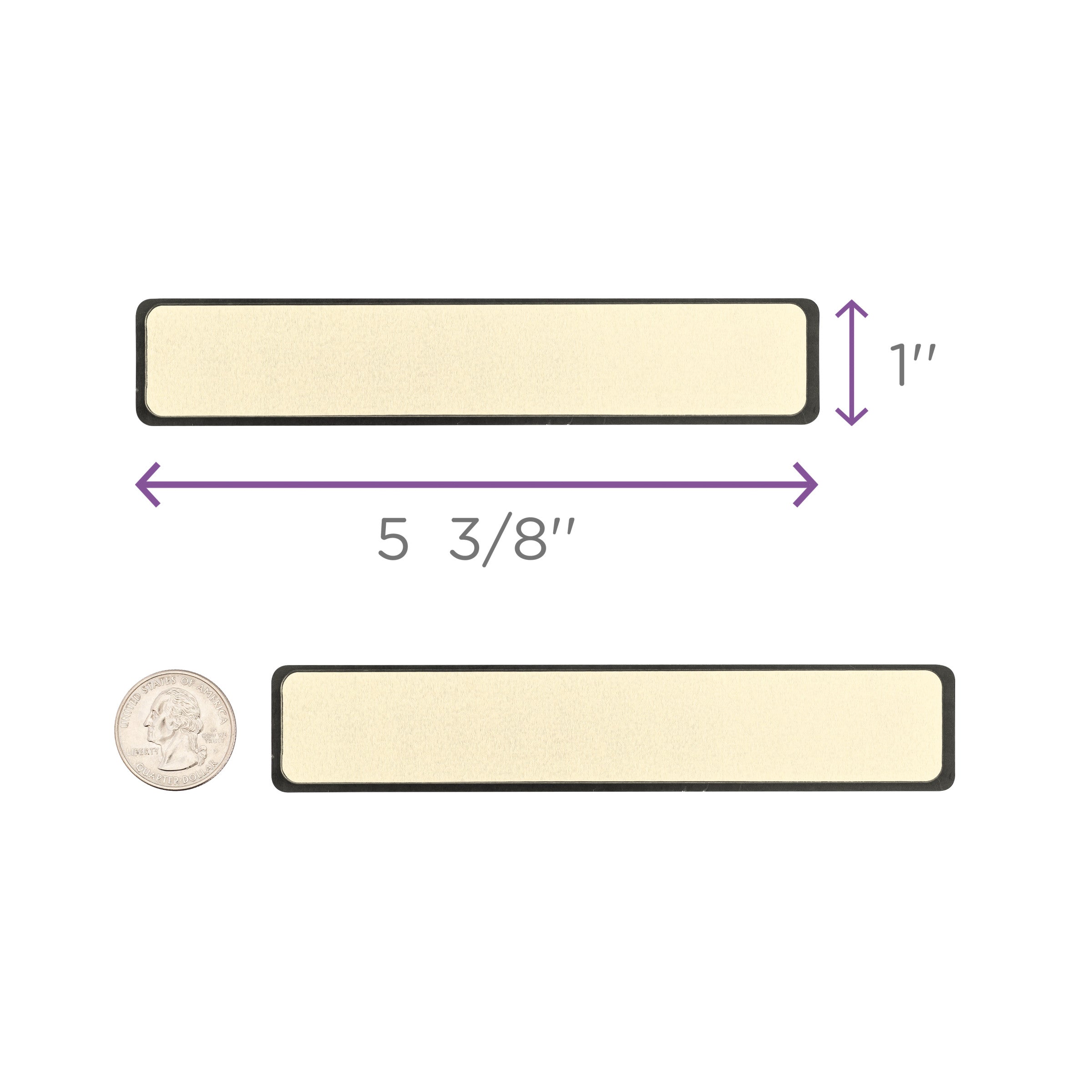 Blank ID Labels for 1" Ring Binder Spines – Roll of 200