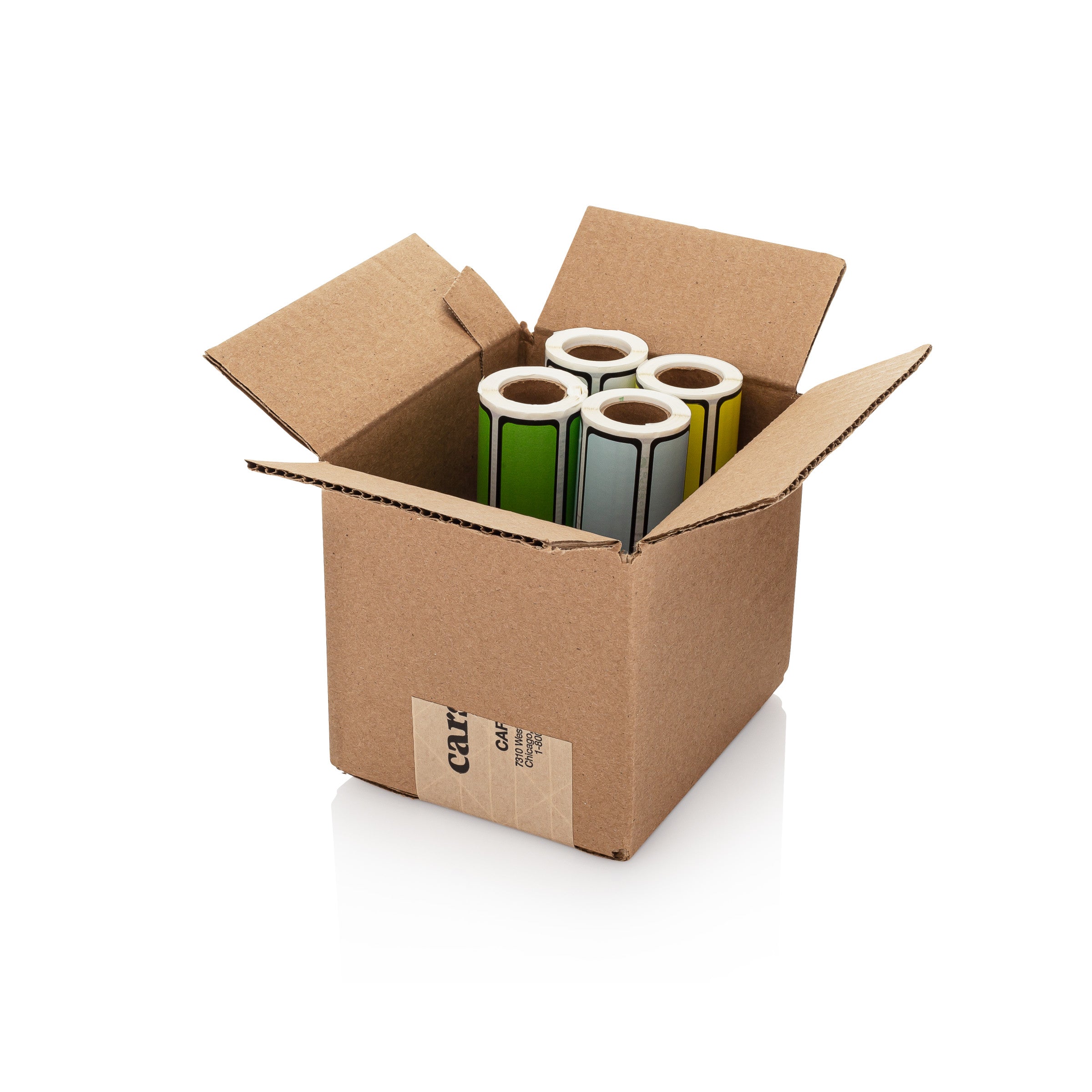 Blank ID Labels for 1" Ring Binder Spines – Roll of 200