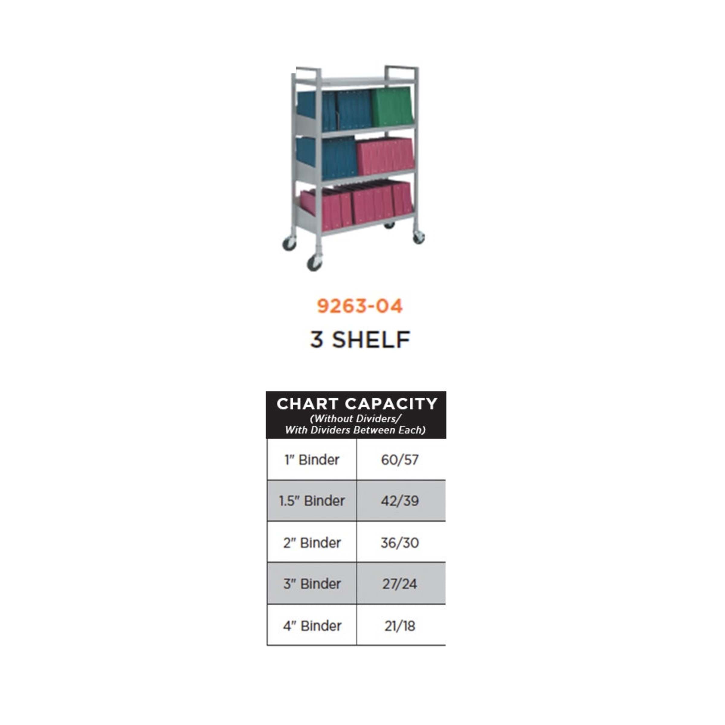 FlexFit® Open Chart Racks