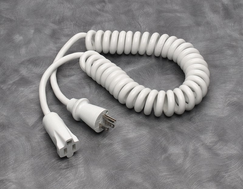 Medical Grade Coiled Extension Cord