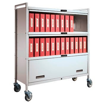 PrivacyLine™ Standard Mobile Chart Racks