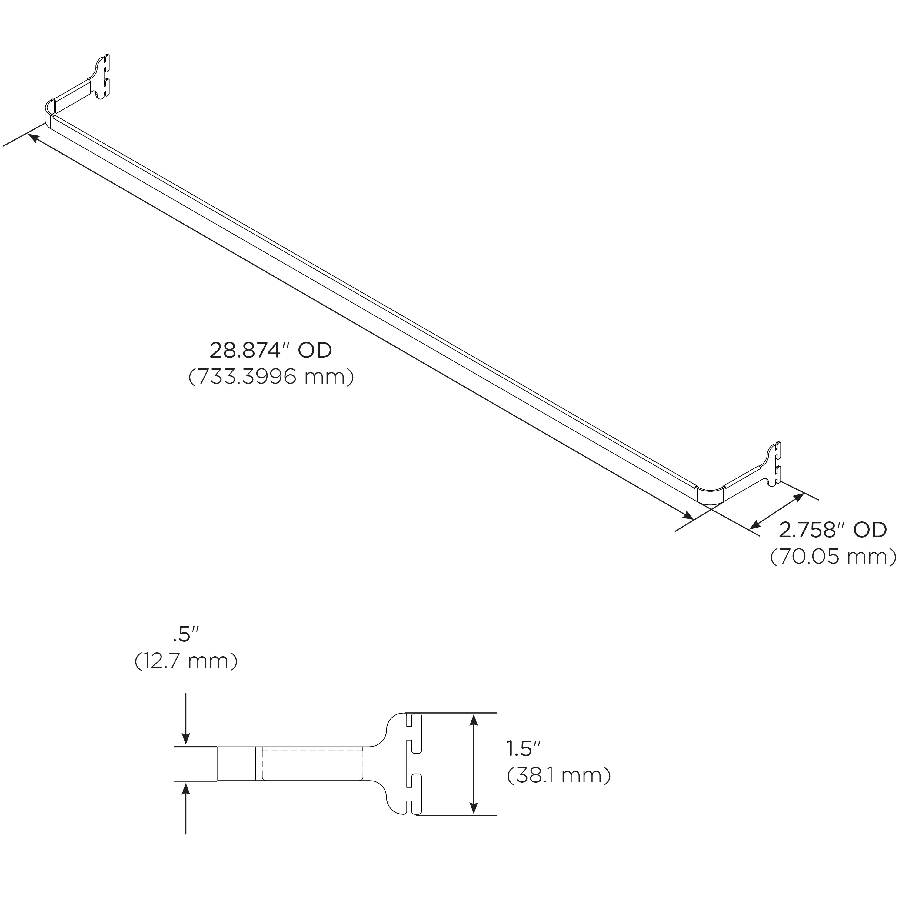 CarePod™ Retaining Bars