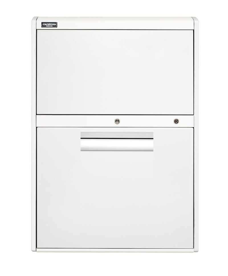 Premium 2-Door Wide Wall Cabinet, 28.3"W x 41.3"H x 4"D, WALLAroo® 6670 Series