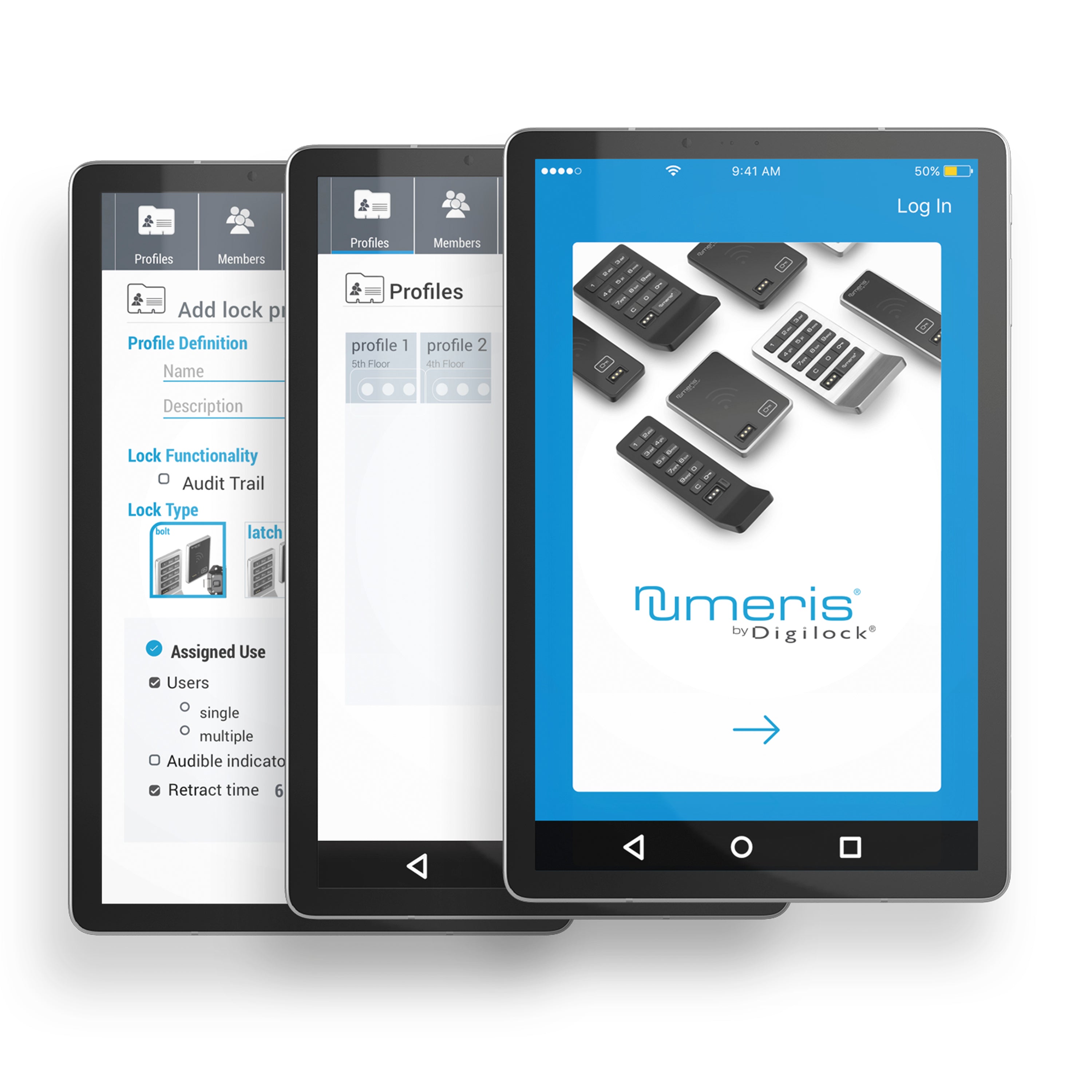 Digilock® Advanced Management Data Key and Tablet for Electronic Lock Systems