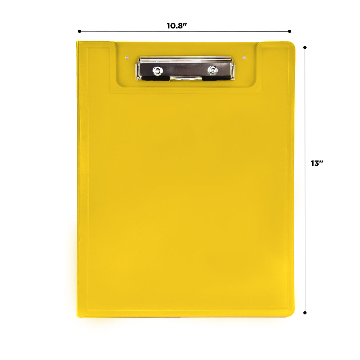 Heavy Duty Low-Profile Clipboard with Cover – Plastic