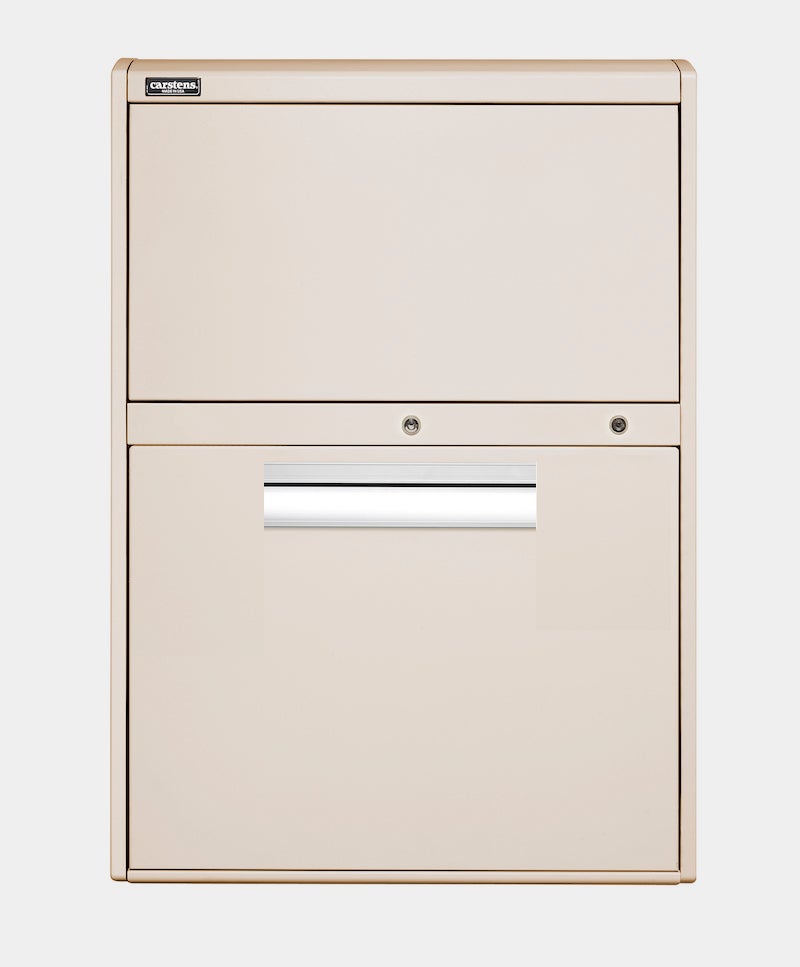 Premium 2-Door Wide Wall Cabinet, 28.3"W x 41.3"H x 4"D, WALLAroo® 6670 Series