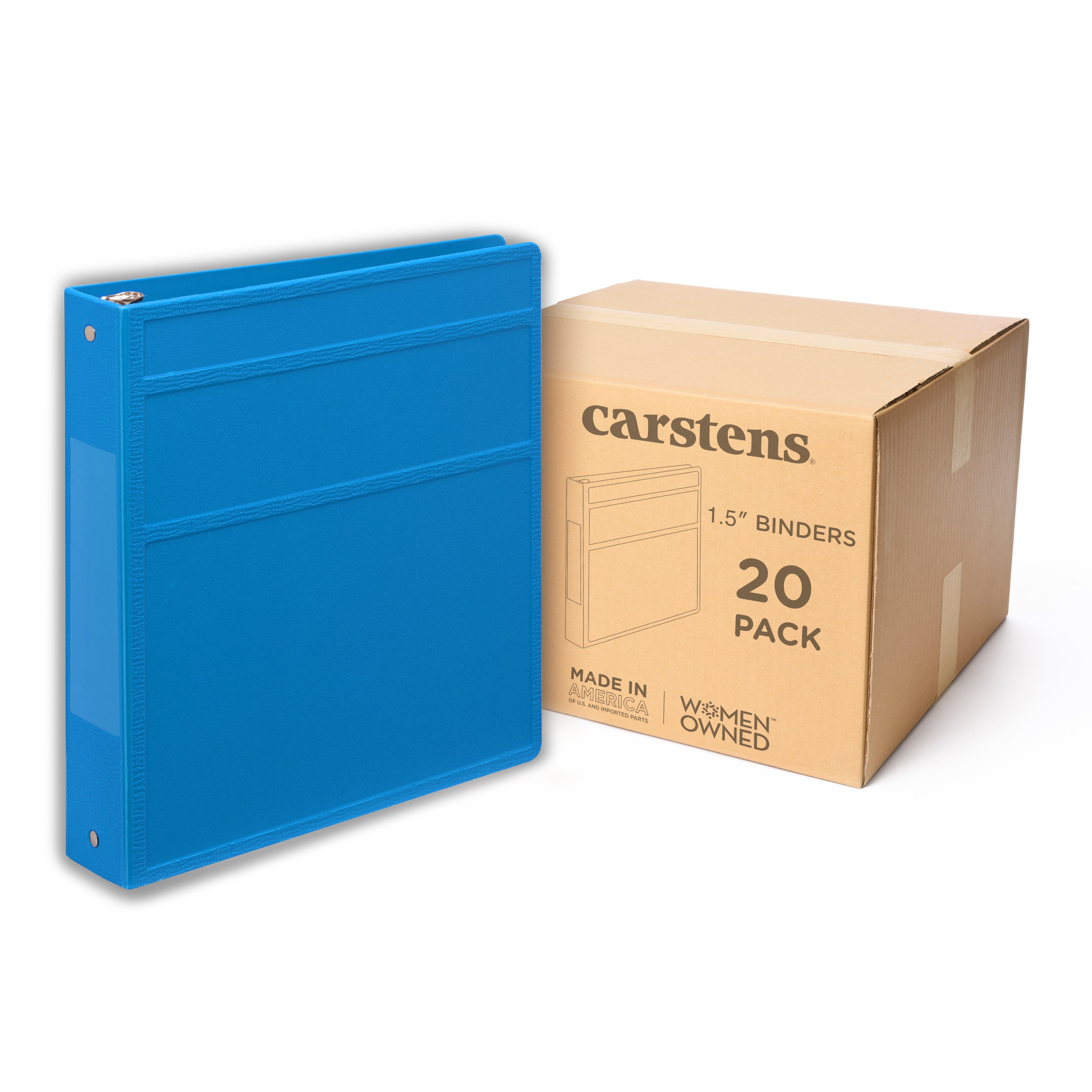 1.5 Inch Heavy Duty 3-Ring Binder for Medical Charting – Side Opening