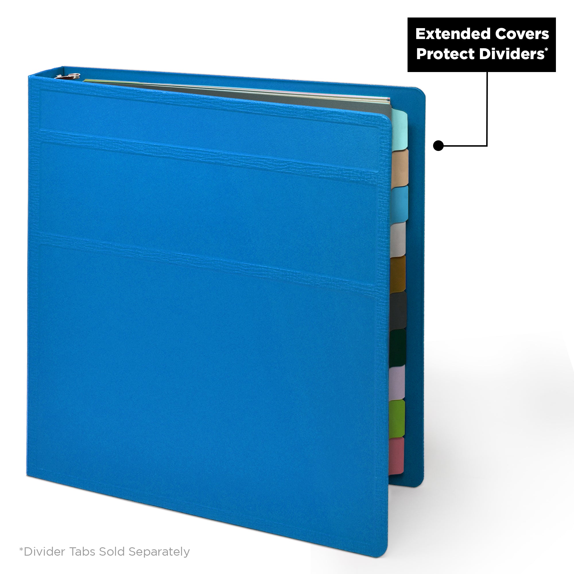 1.5 Inch Heavy Duty 3-Ring Binder for Medical Charting – Side Opening