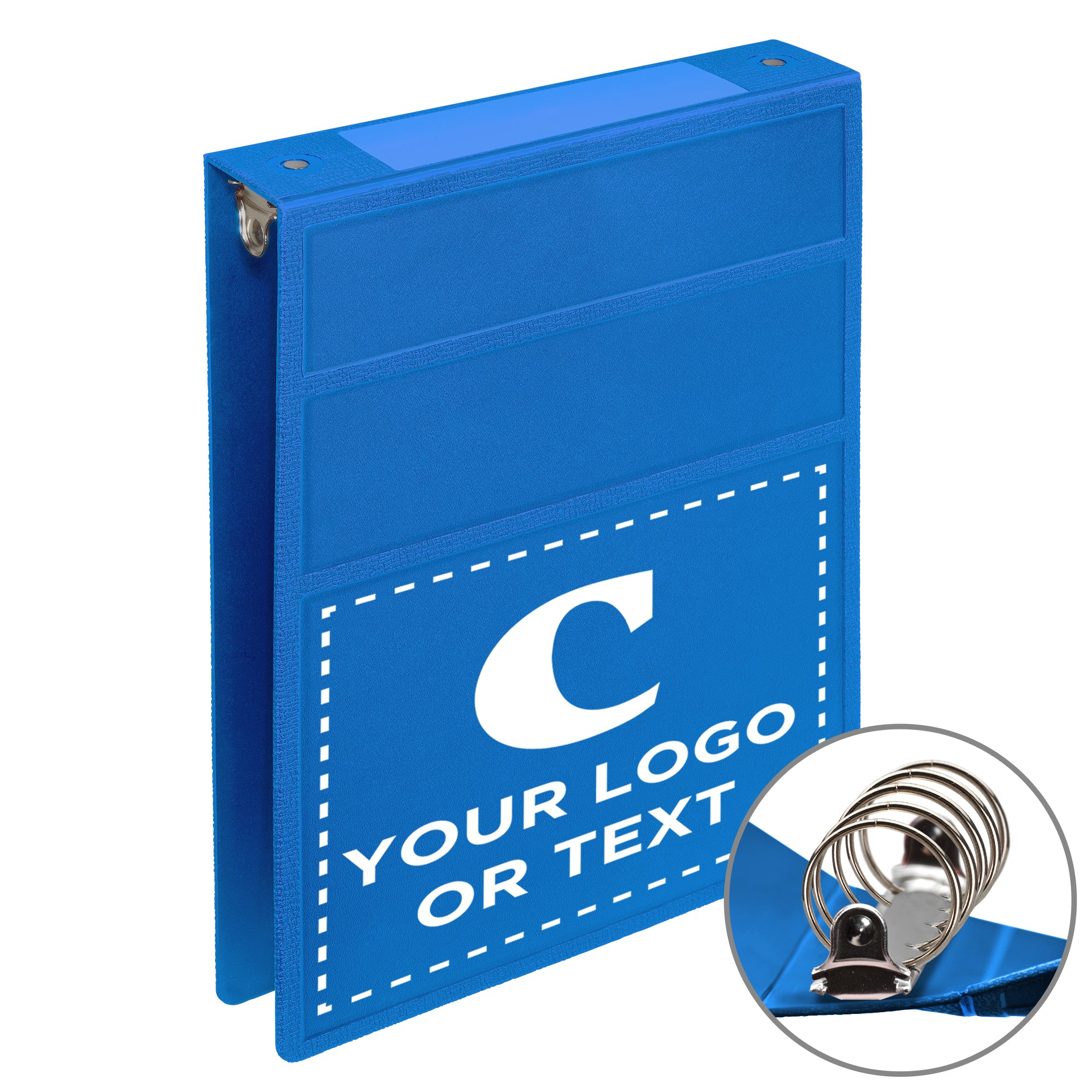 Custom 1.5-Inch Binder with Logo – Heavy Duty Top-Opening