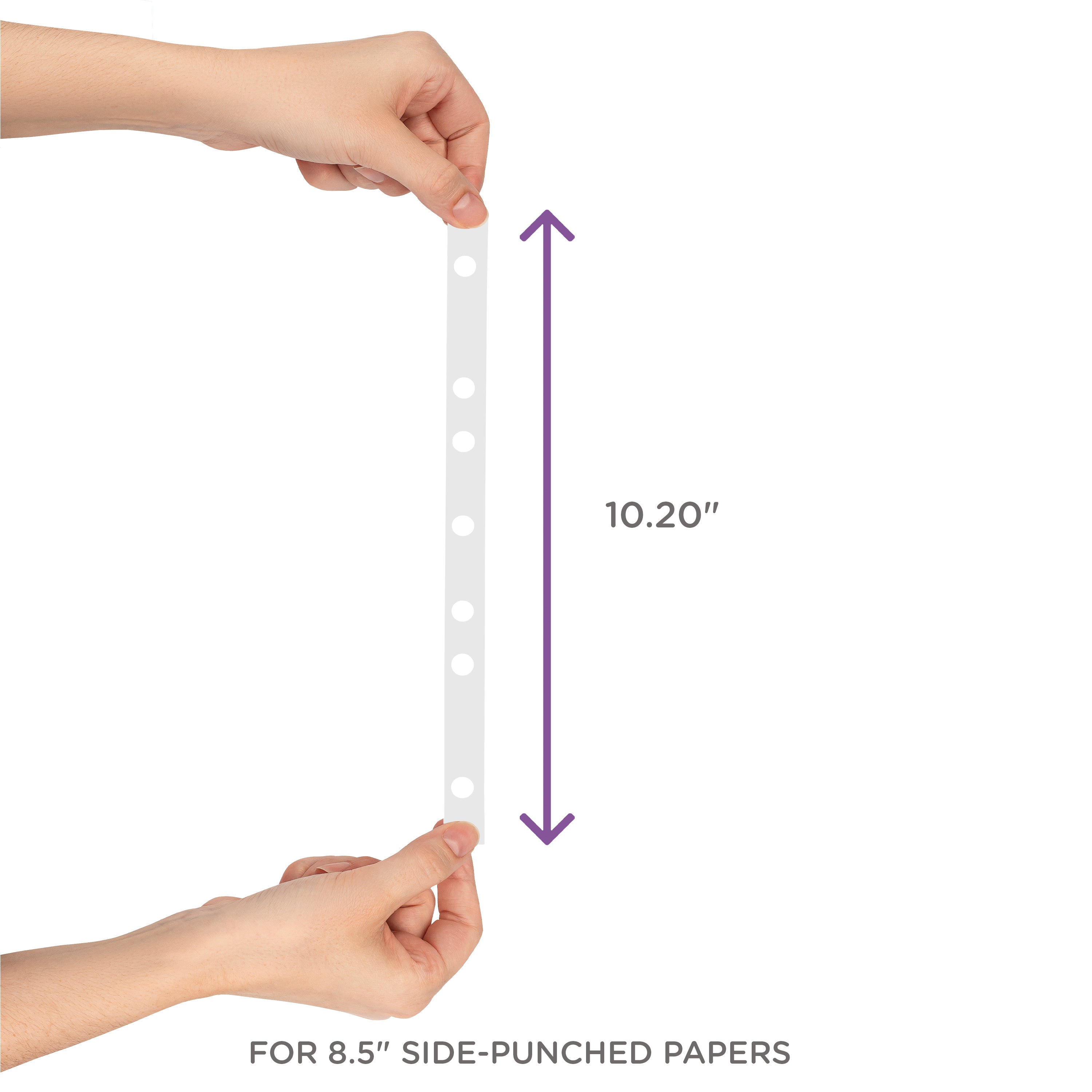 Record Guard® Hole Punch Reinforcements, Side Hole, Case of 12 Boxes