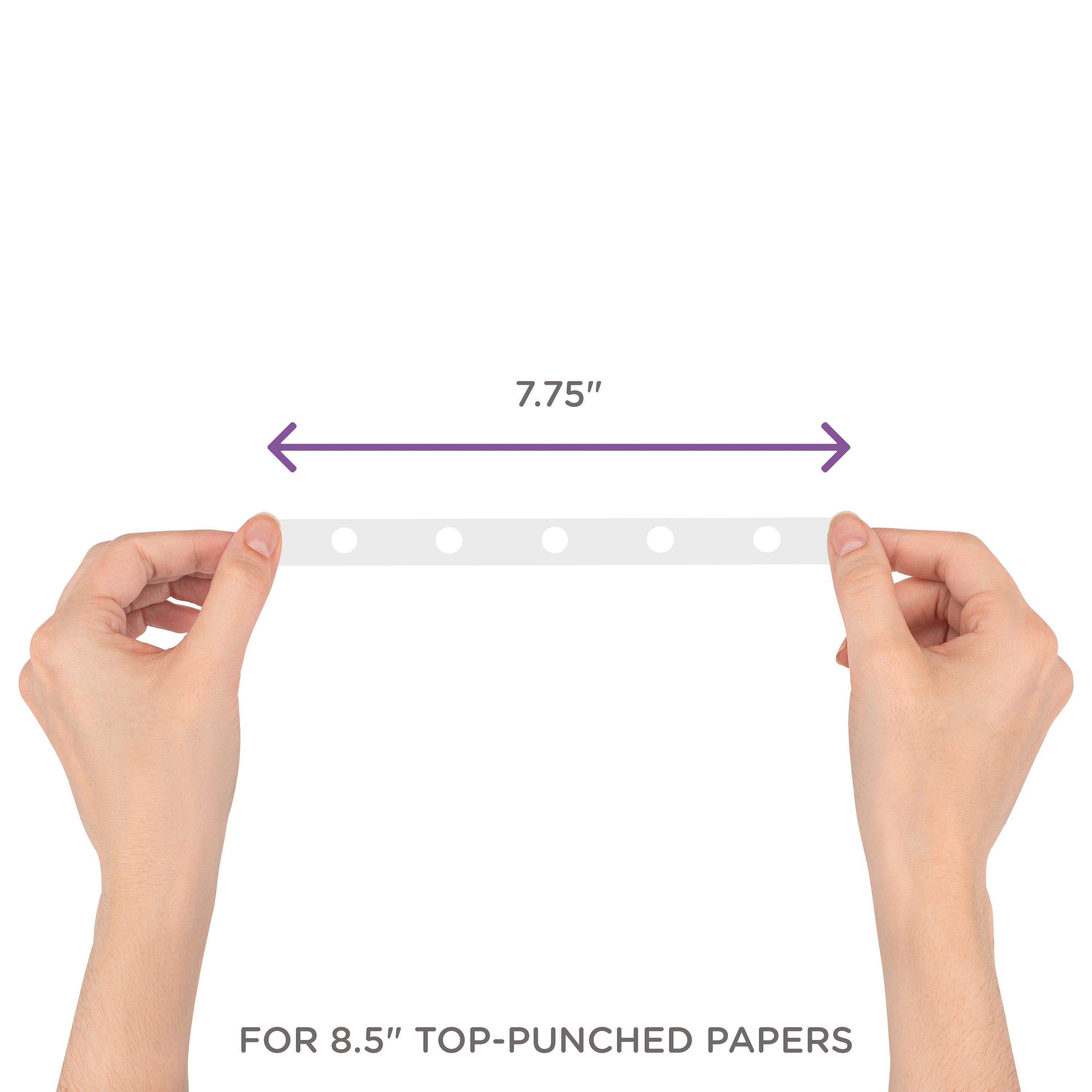 Record Guard® Hole Punch Reinforcements, Top Hole, Case of 12 Boxes