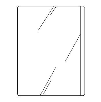 Full Page Self Adhesive Binder Pockets