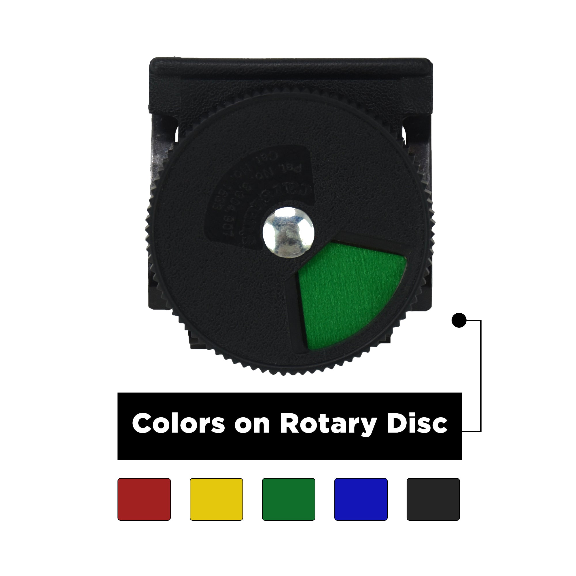 Five-Color Rotary Nurse Alerts for Ring Binders