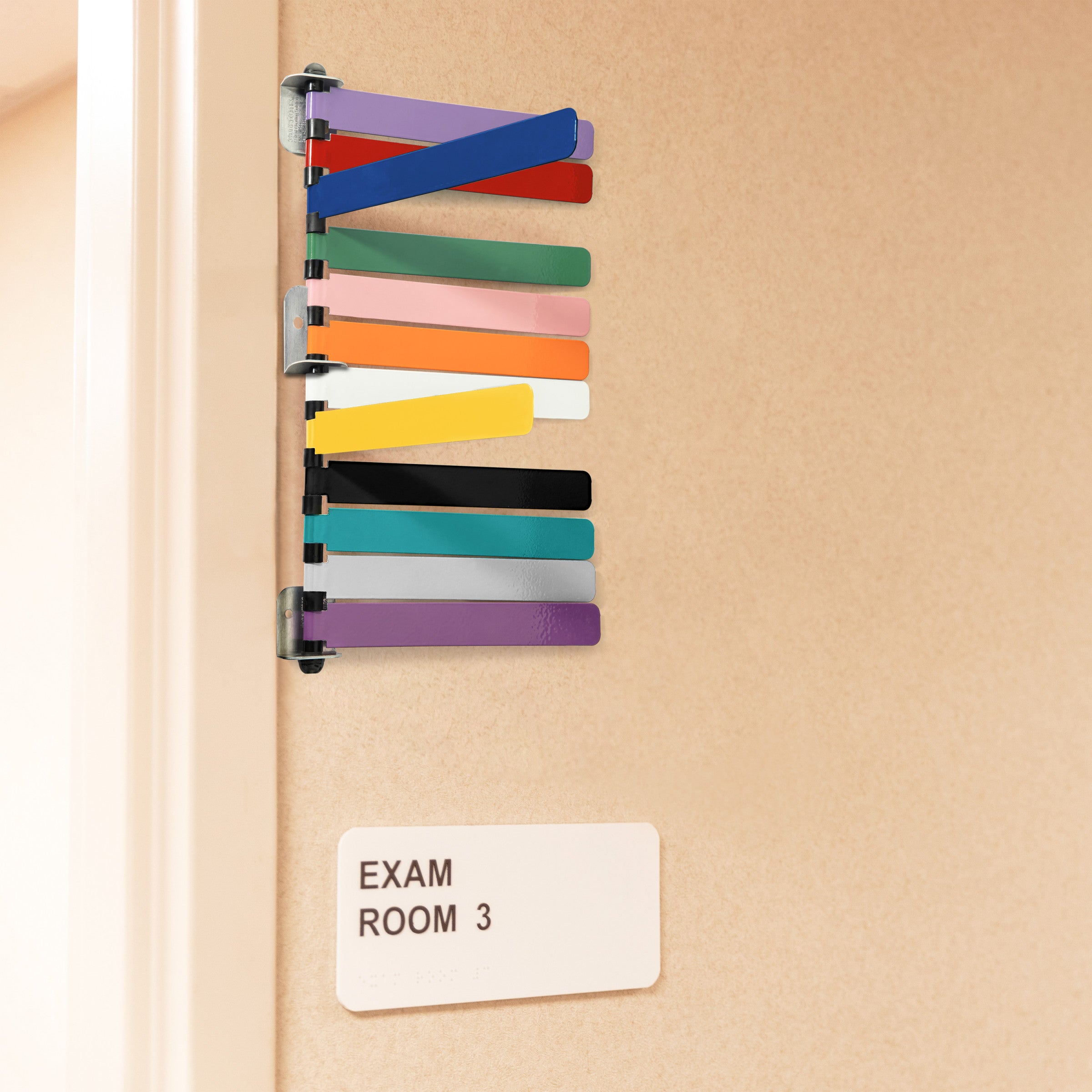 Custom Color Exam Room Flags