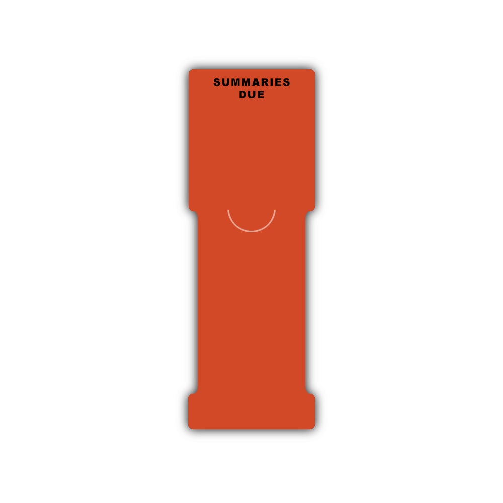 Pre-Titled Binder Pull Tab Alerts