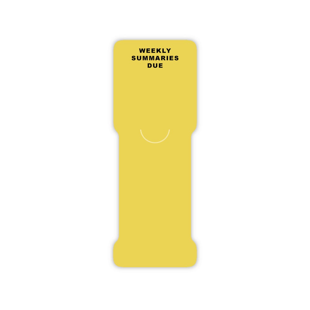 Pre-Titled Binder Pull Tab Alerts