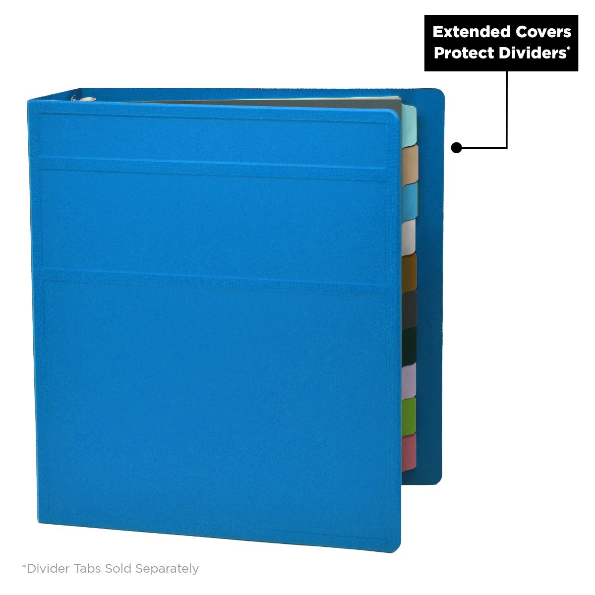 3-Inch Heavy Duty 3-Ring Binder for Medical Charting – Side Opening