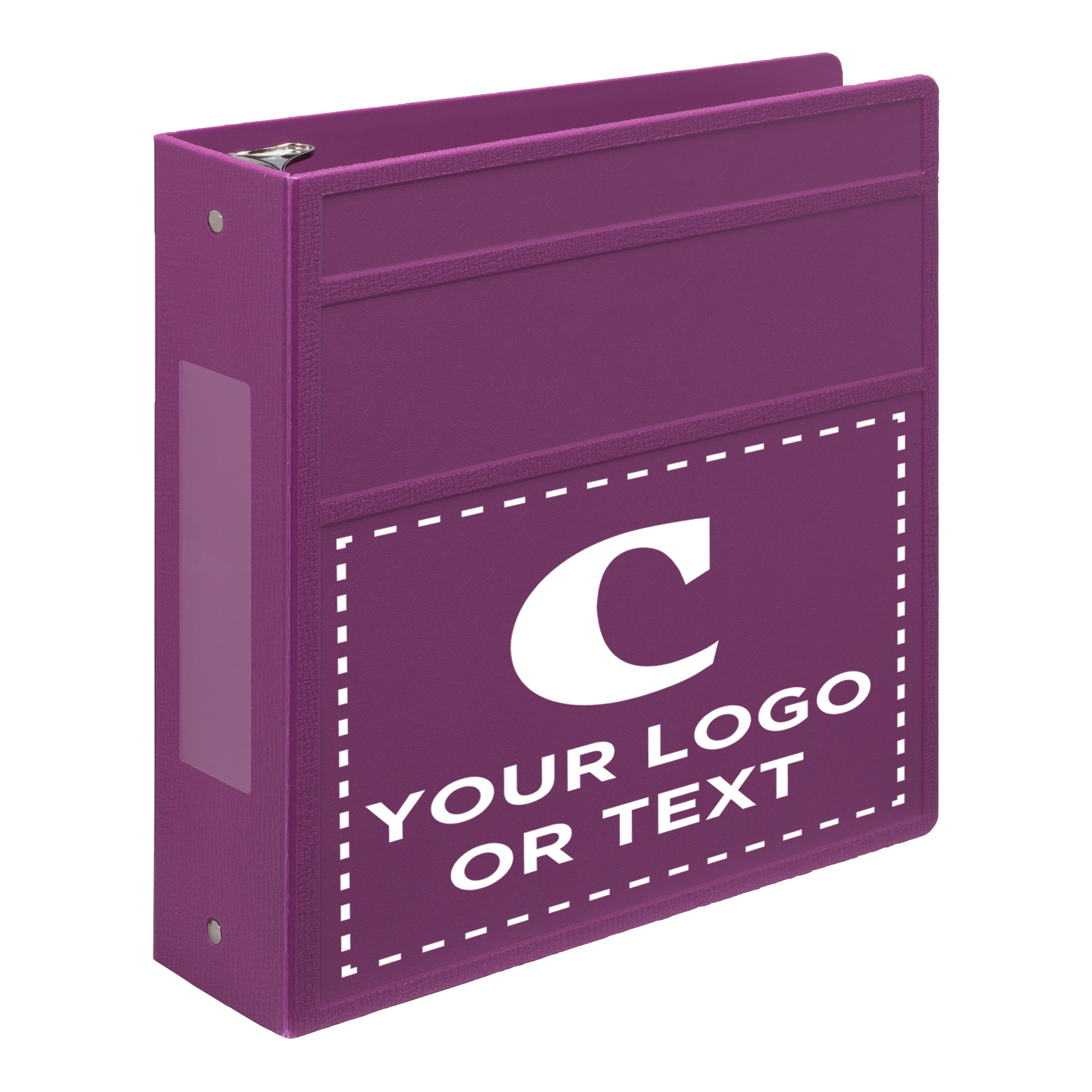 Custom 3-Inch Binder with Logo – Heavy Duty Side-Opening