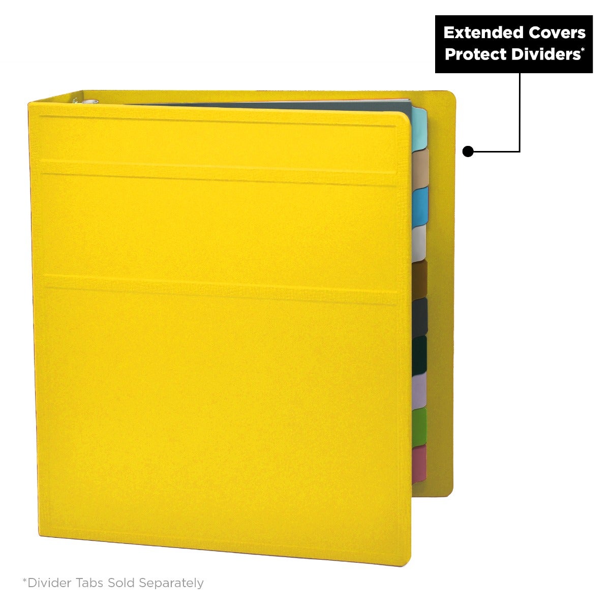 3-Inch Heavy Duty 3-Ring Binder for Medical Charting – Side Opening