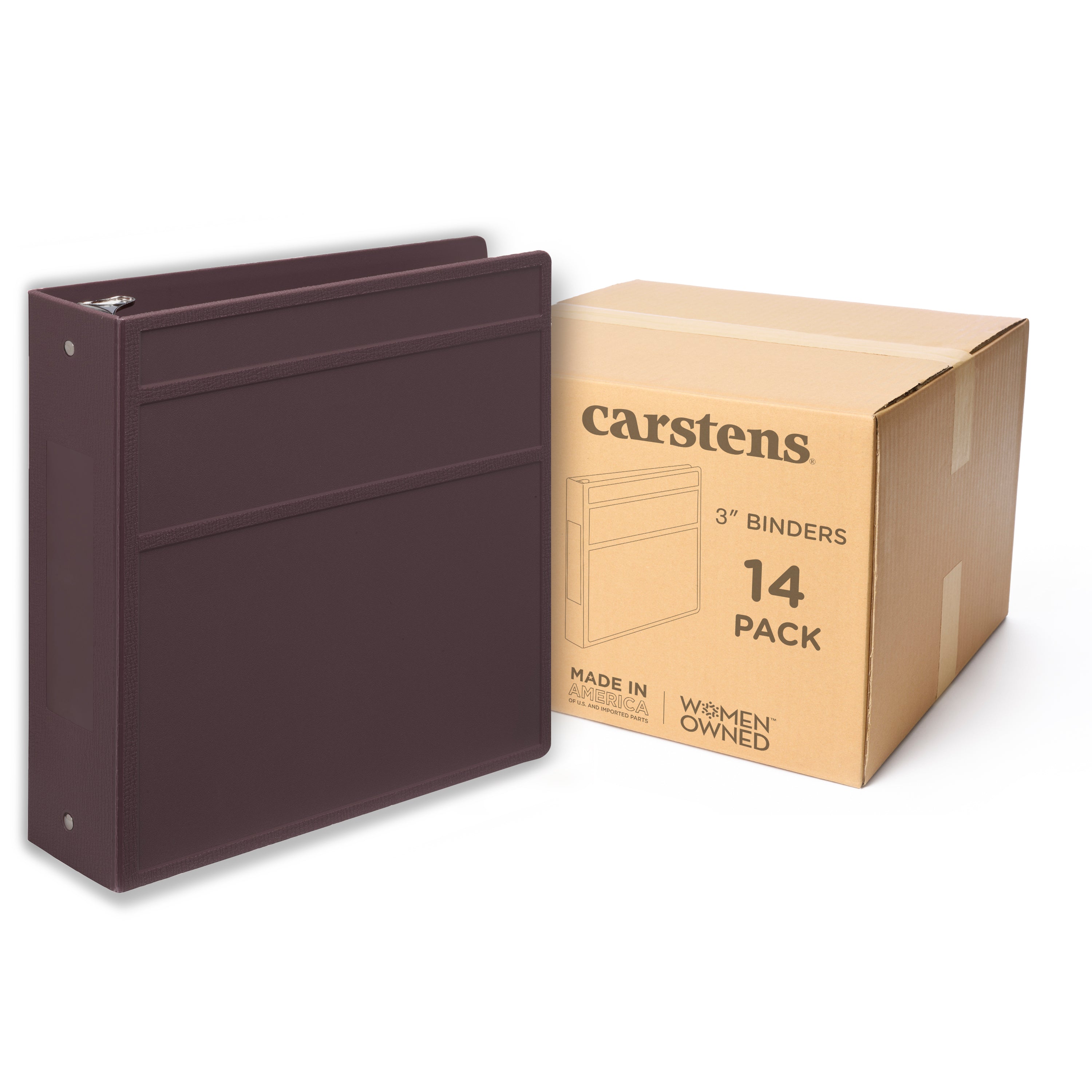 3-Inch Heavy Duty 3-Ring Binder for Medical Charting – Side Opening