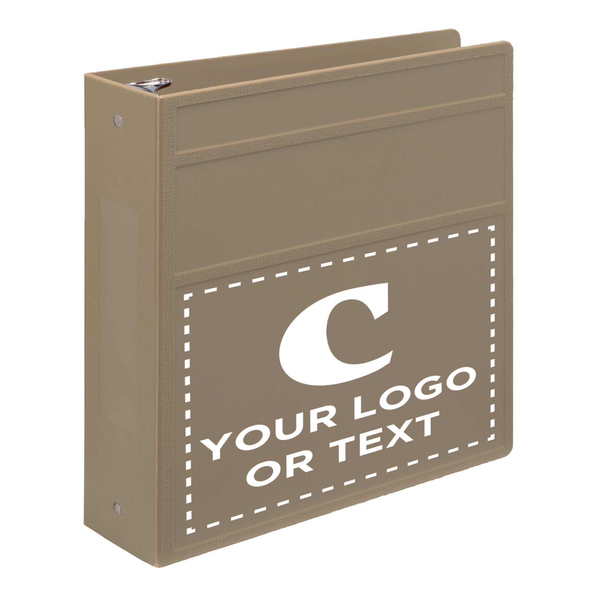 Custom 3-Inch Binder with Logo – Heavy Duty Side-Opening
