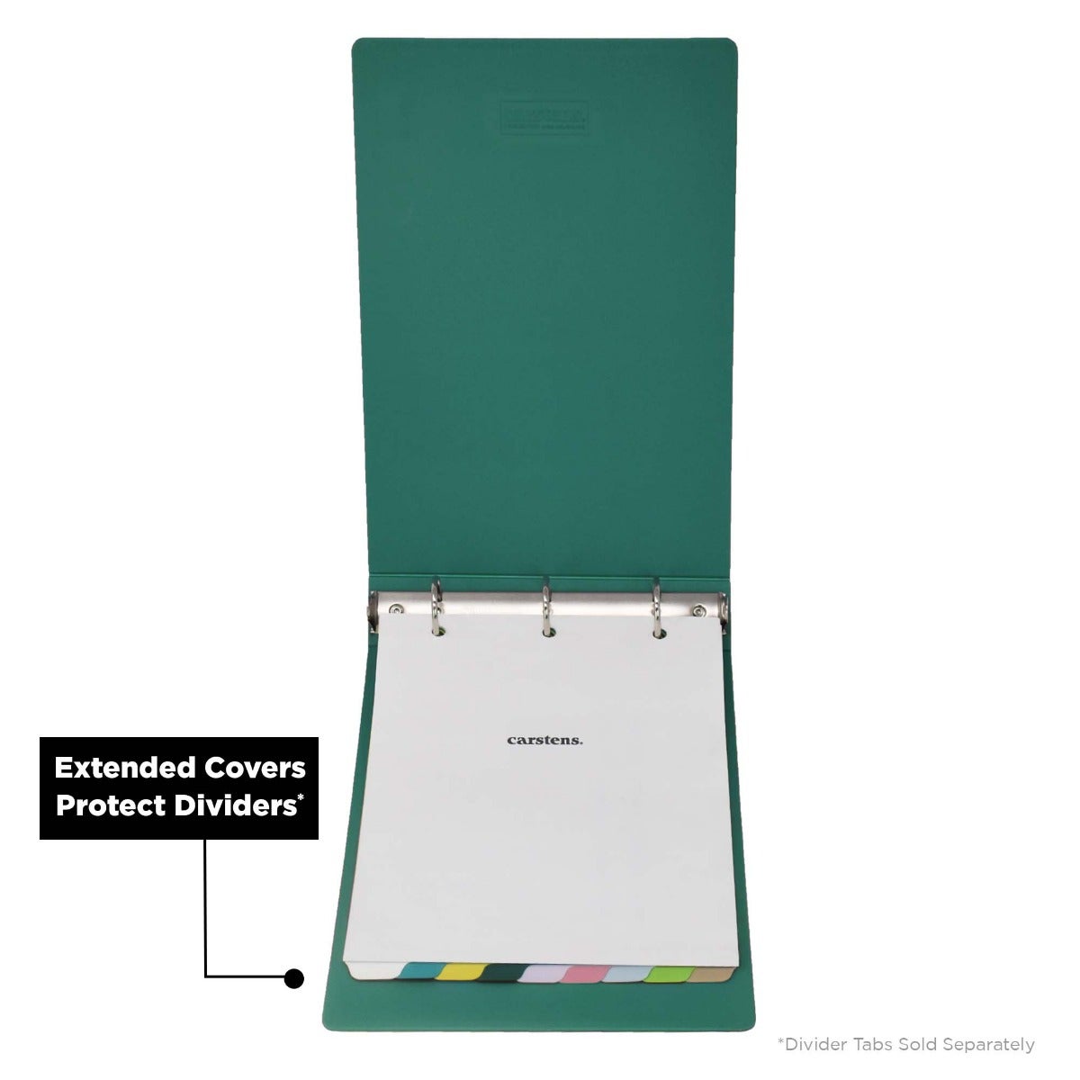 3-Inch Heavy Duty 3-Ring Binder for Medical Charting - Top Opening