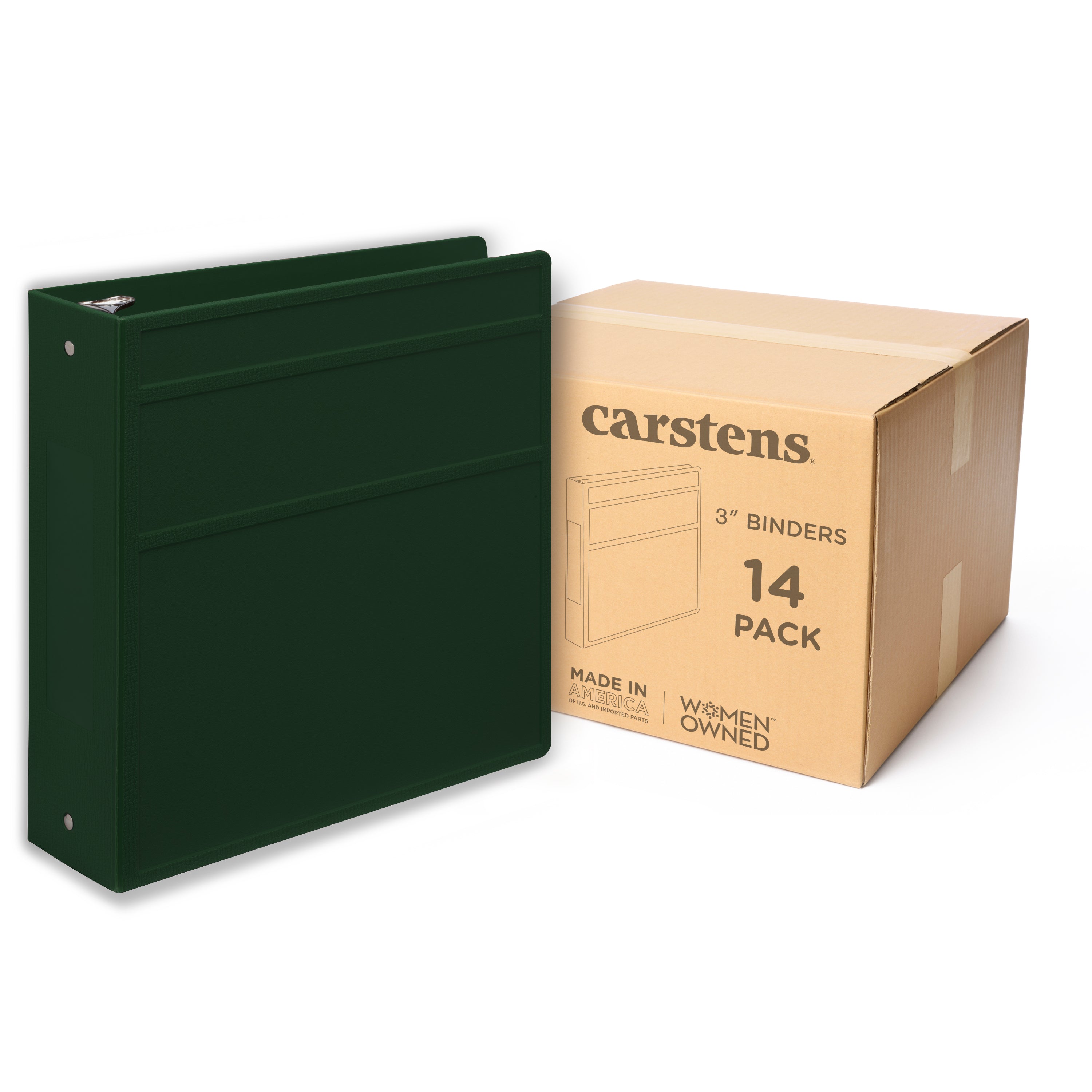 3-Inch Heavy Duty 3-Ring Binder for Medical Charting – Side Opening