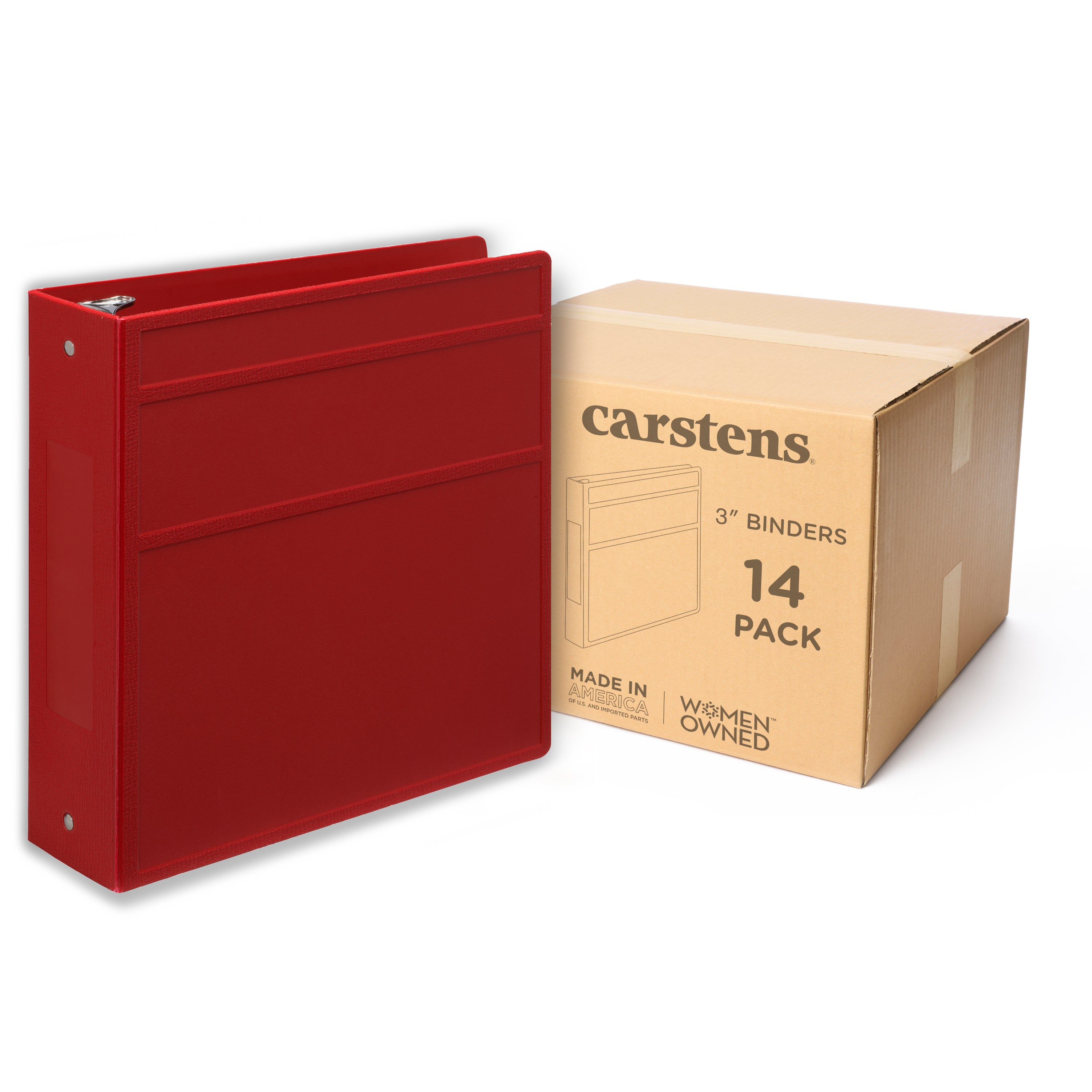 3-Inch Heavy Duty 3-Ring Binder for Medical Charting – Side Opening