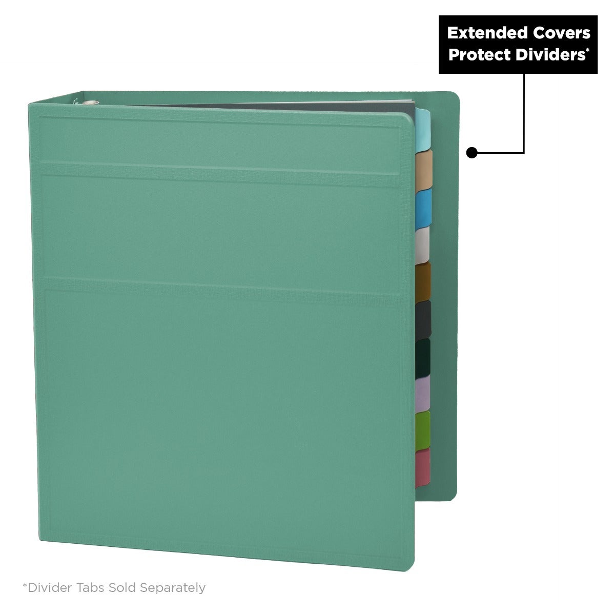 3-Inch Heavy Duty 3-Ring Binder for Medical Charting – Side Opening