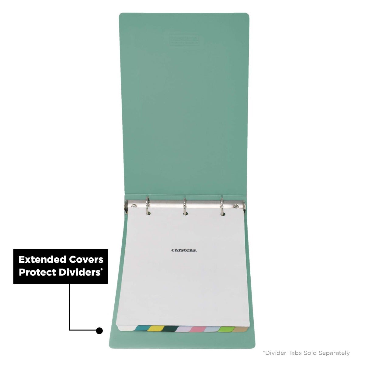 3-Inch Heavy Duty 3-Ring Binder for Medical Charting - Top Opening