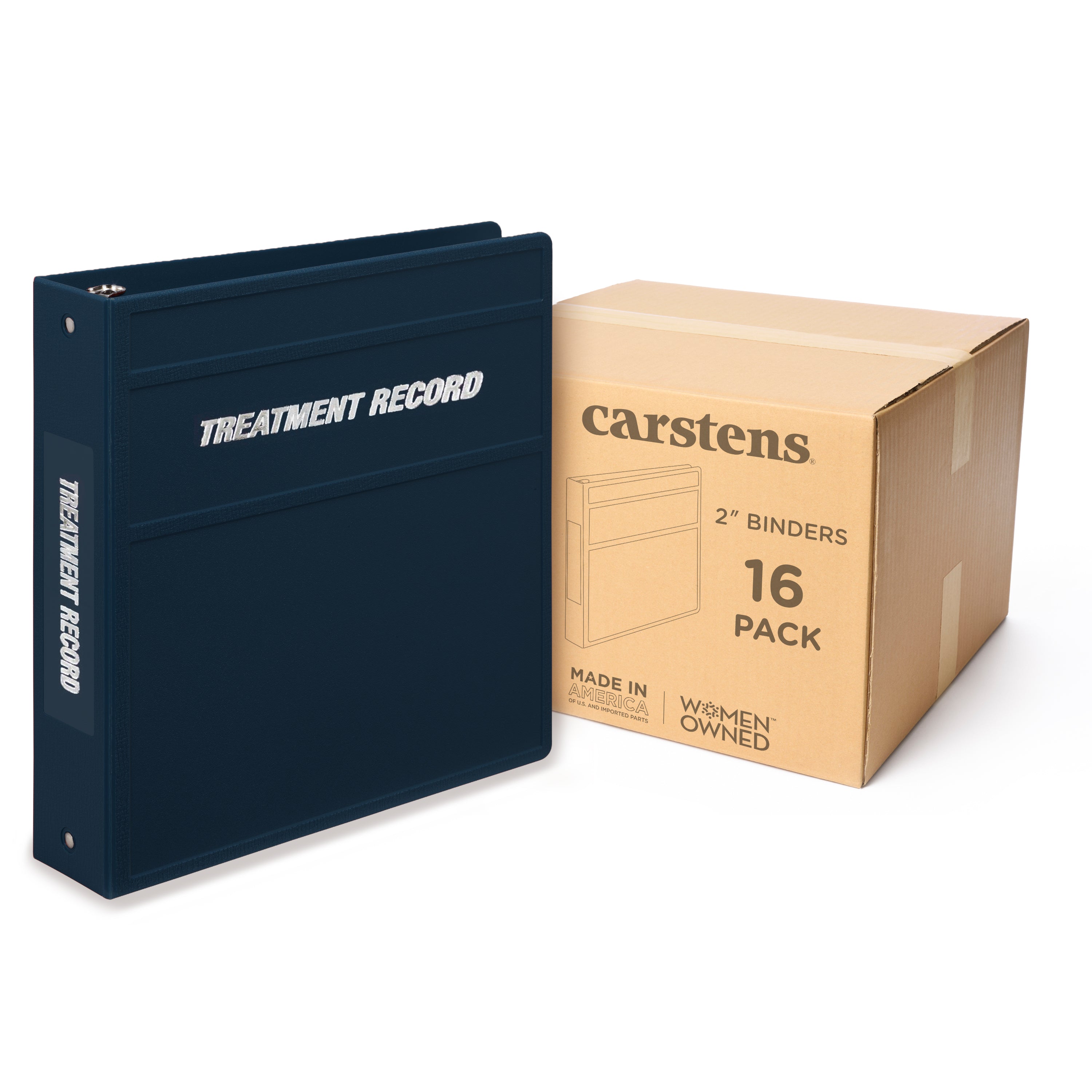 Heavy Duty Ring Binder for Treatment Administration Records (TAR) Manuals – Side Opening