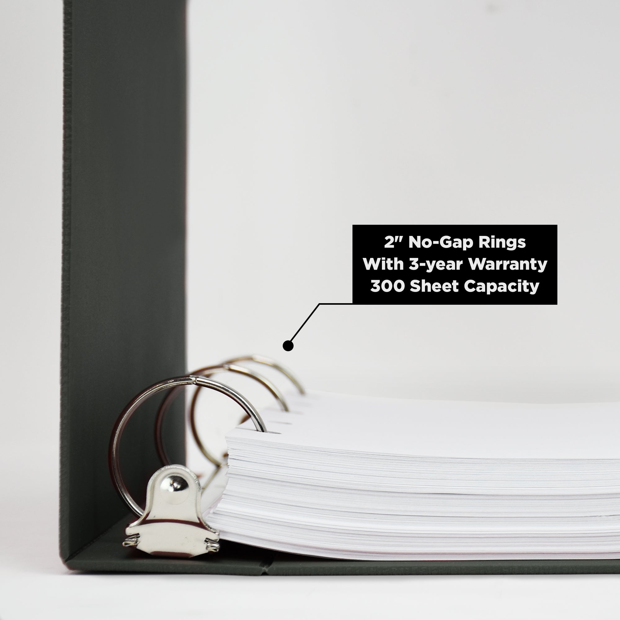 Heavy Duty Ring Binder for Treatment Administration Records (TAR) Manuals – Side Opening