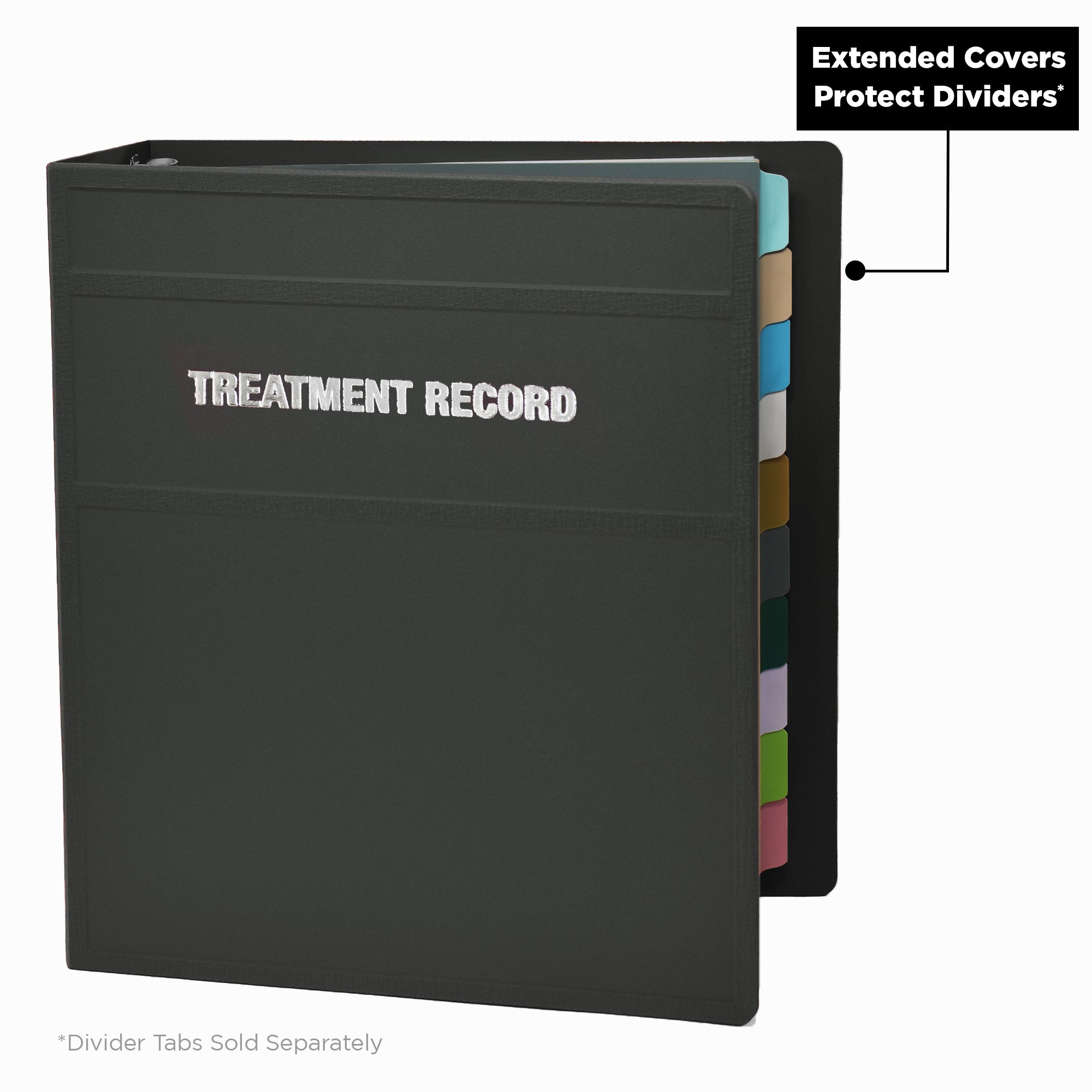 Heavy Duty Ring Binder for Treatment Administration Records (TAR) Manuals – Side Opening