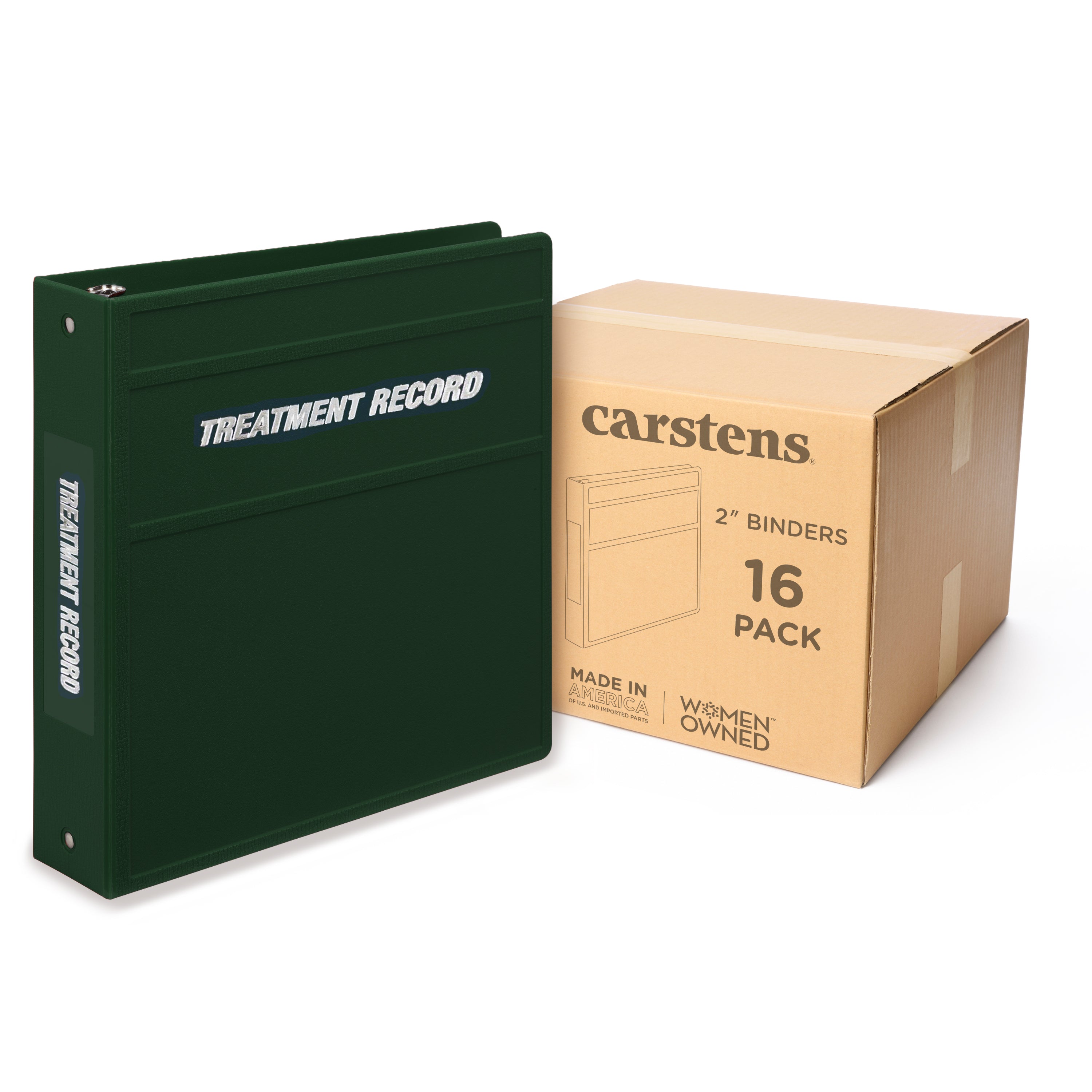 Heavy Duty Ring Binder for Treatment Administration Records (TAR) Manuals – Side Opening