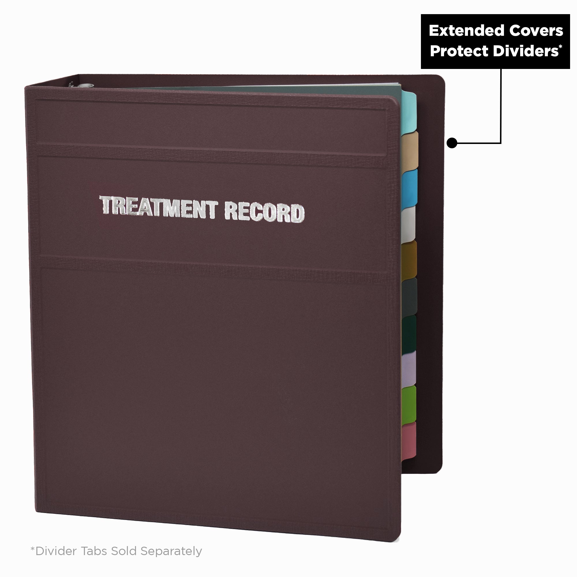 Heavy Duty Ring Binder for Treatment Administration Records (TAR) Manuals – Side Opening
