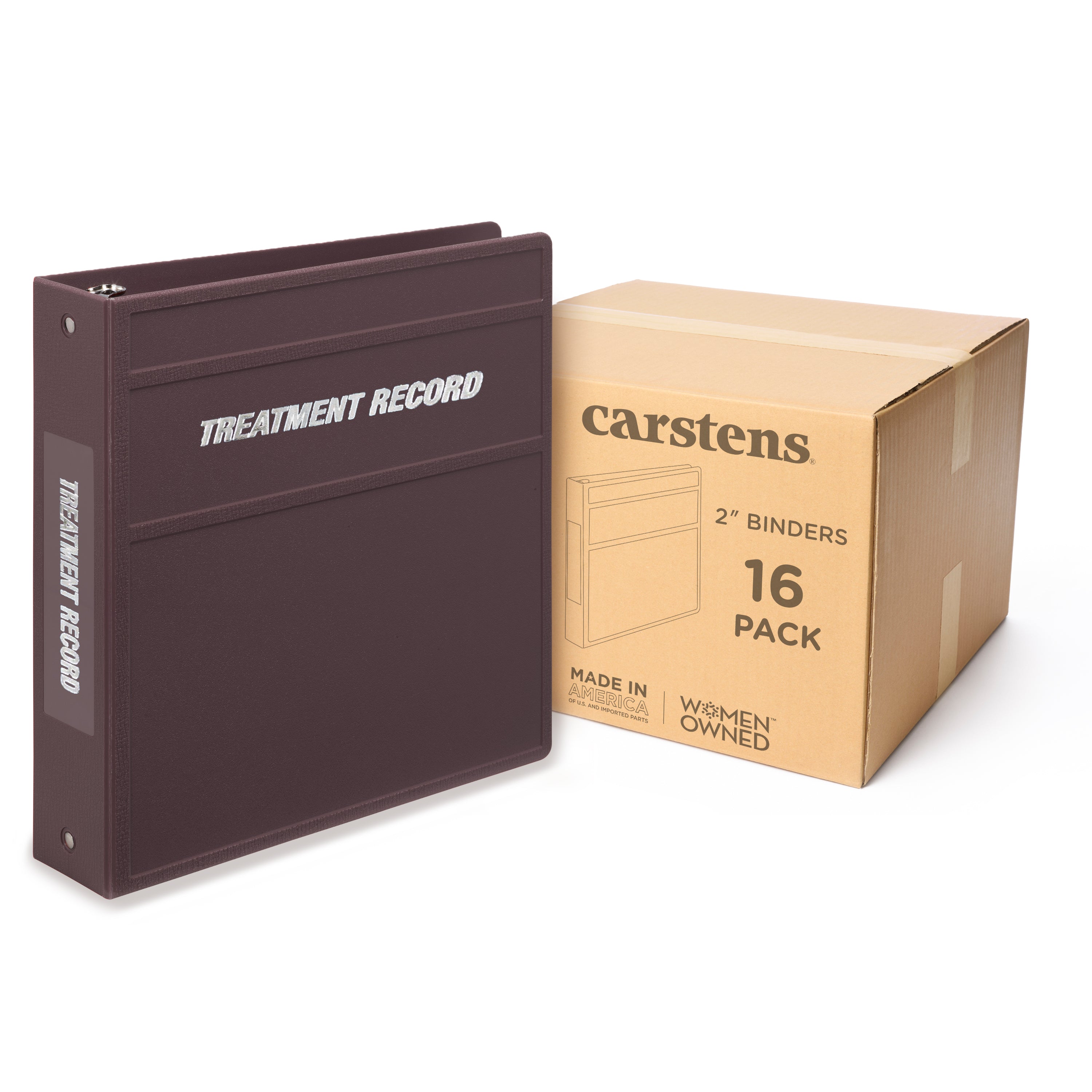 Heavy Duty Ring Binder for Treatment Administration Records (TAR) Manuals – Side Opening