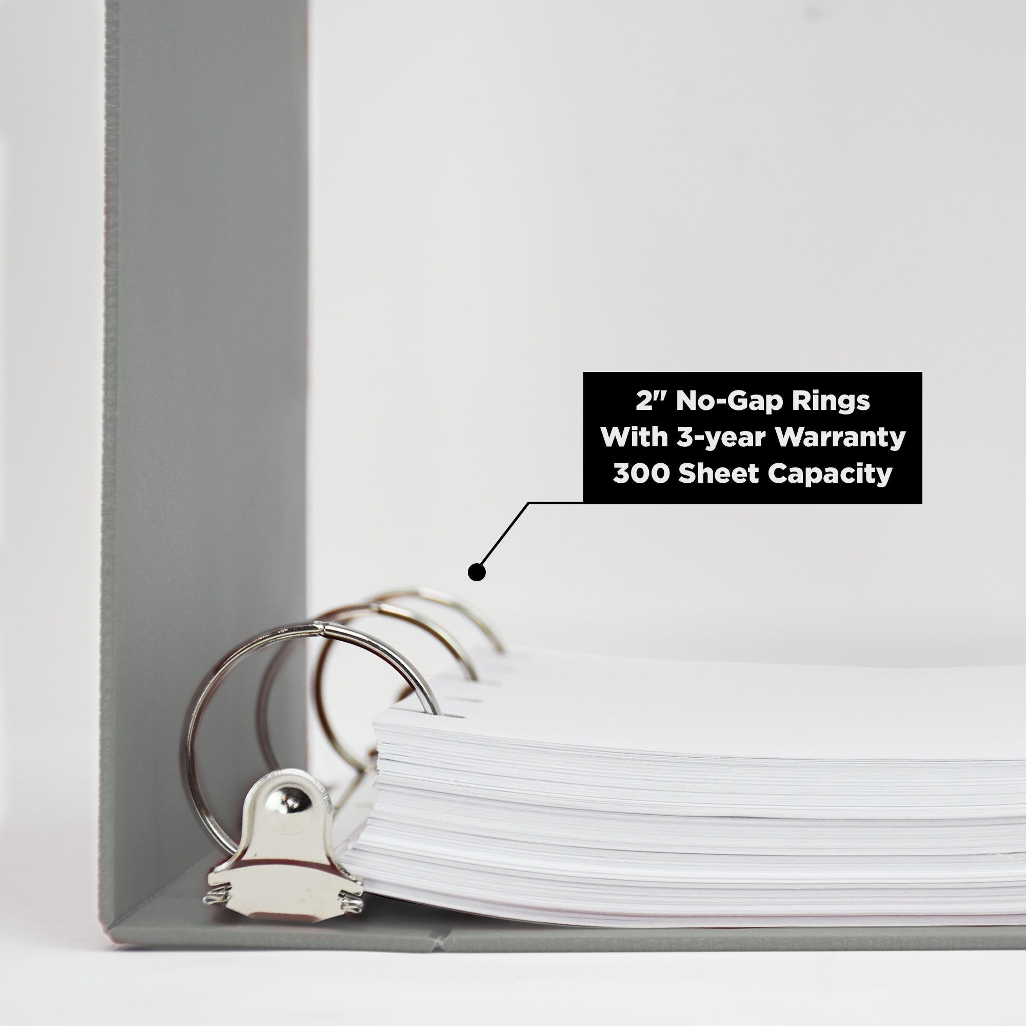 Heavy Duty Medical Administration Record (MAR) 3-Ring Binder – Side Opening
