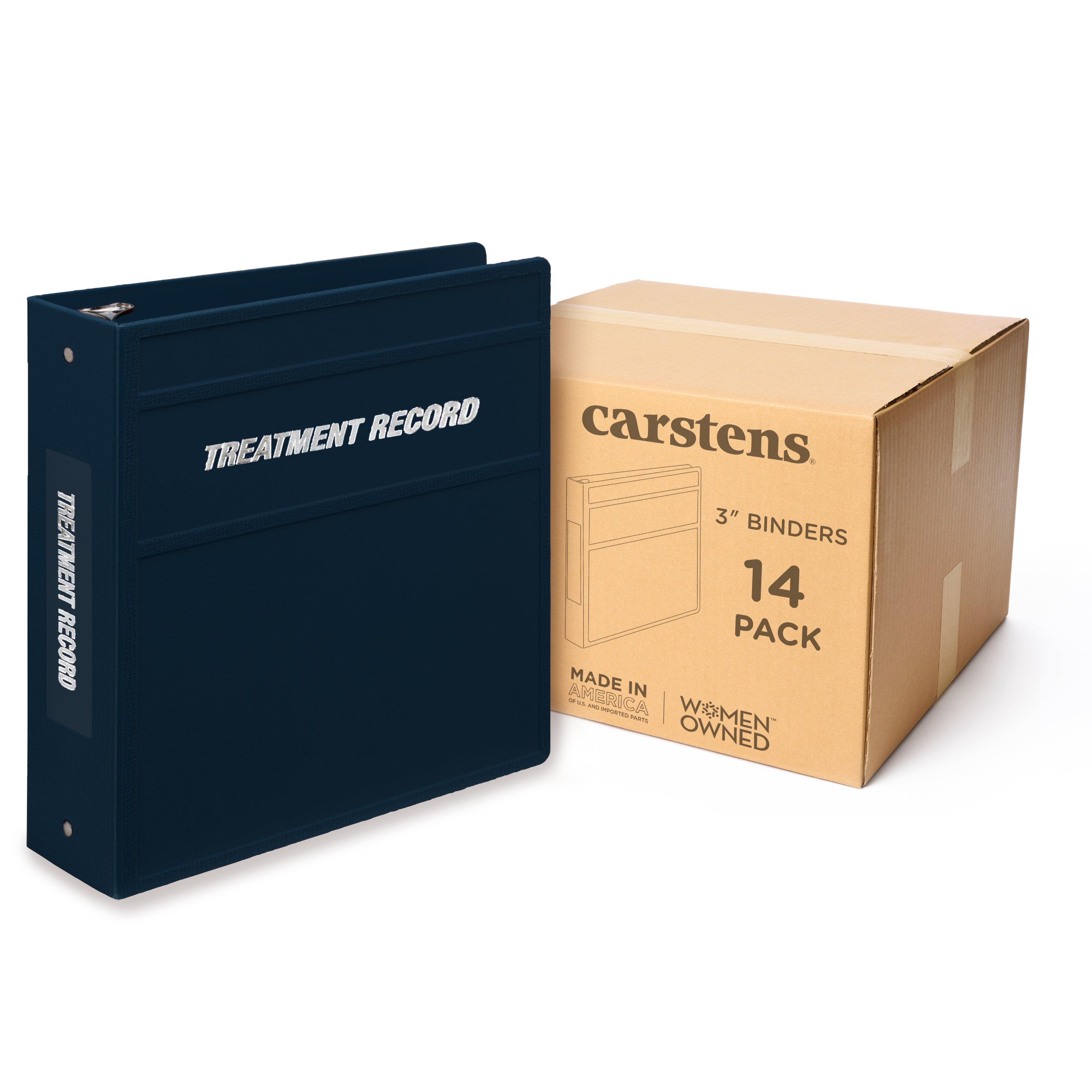 Heavy Duty Ring Binder for Treatment Administration Records (TAR) Manuals – Side Opening